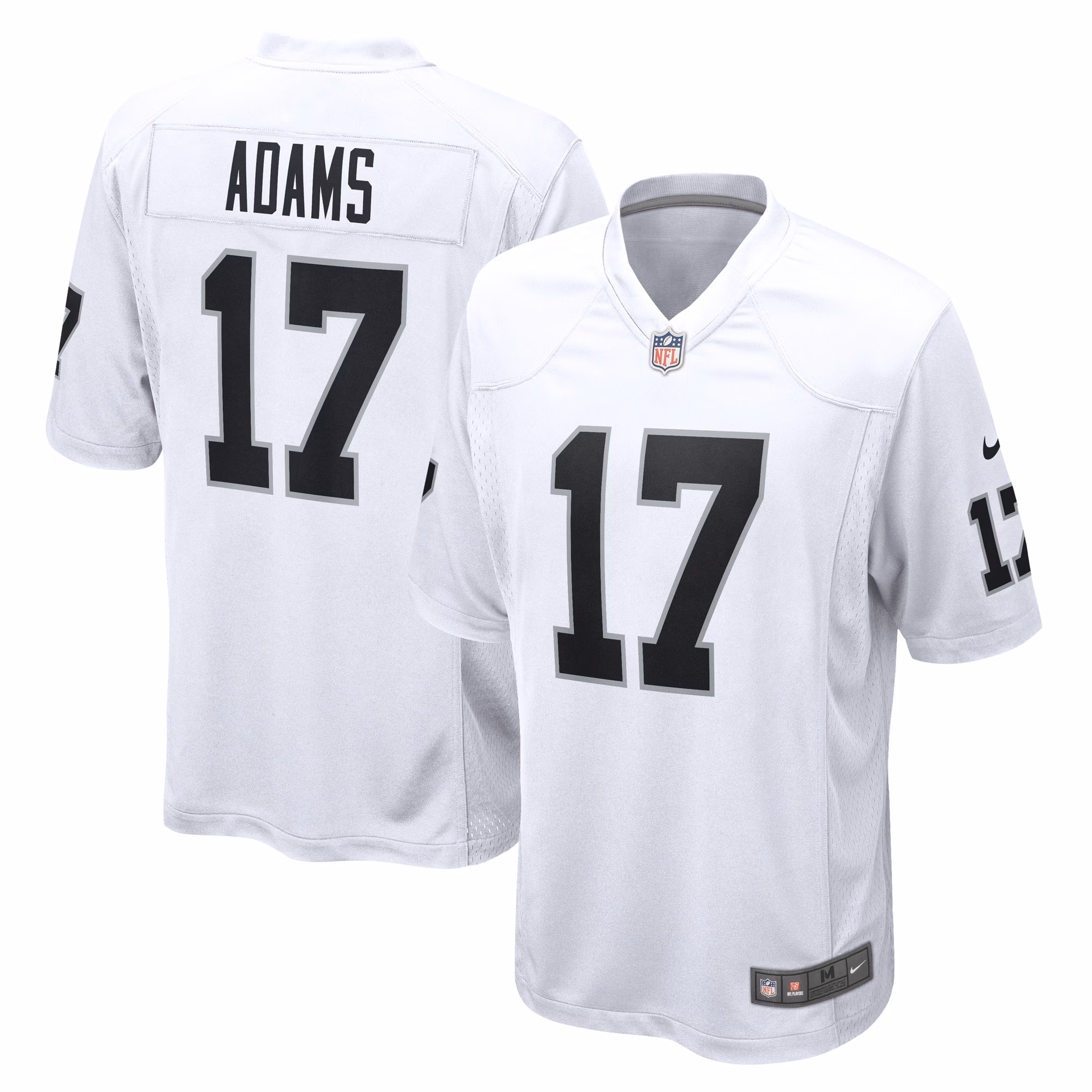 Davante Adams Las Vegas Raiders Game Jersey - White