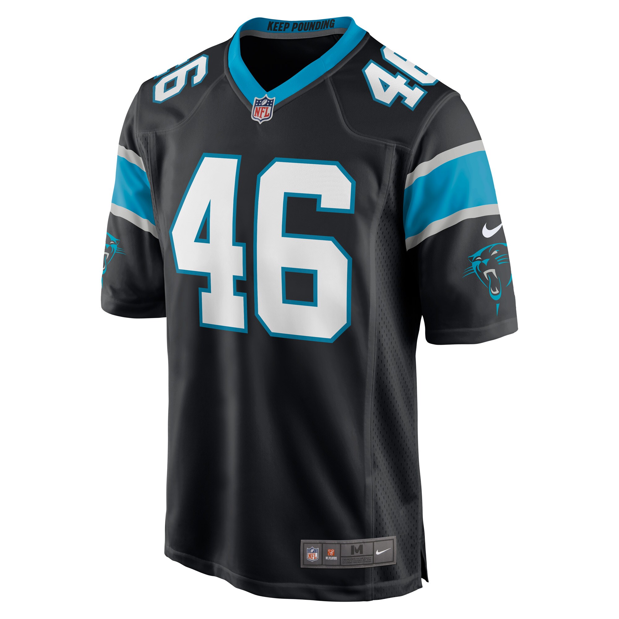 Arron Mosby Carolina Panthers  Game Player Jersey - Black
