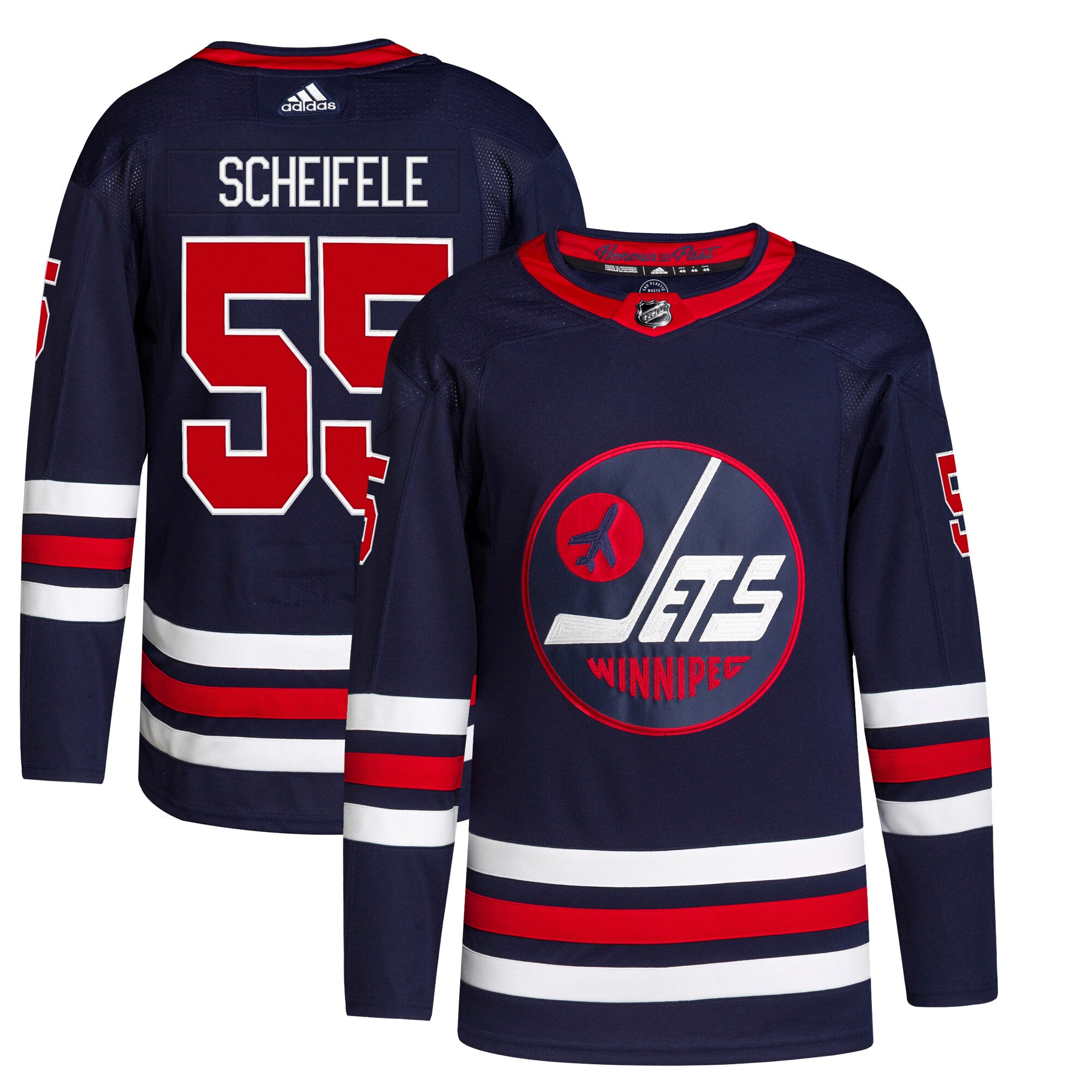 Mark Scheifele Winnipeg Jets  2021/22 Alternate Primegreen Authentic Pro Player Jersey - Navy