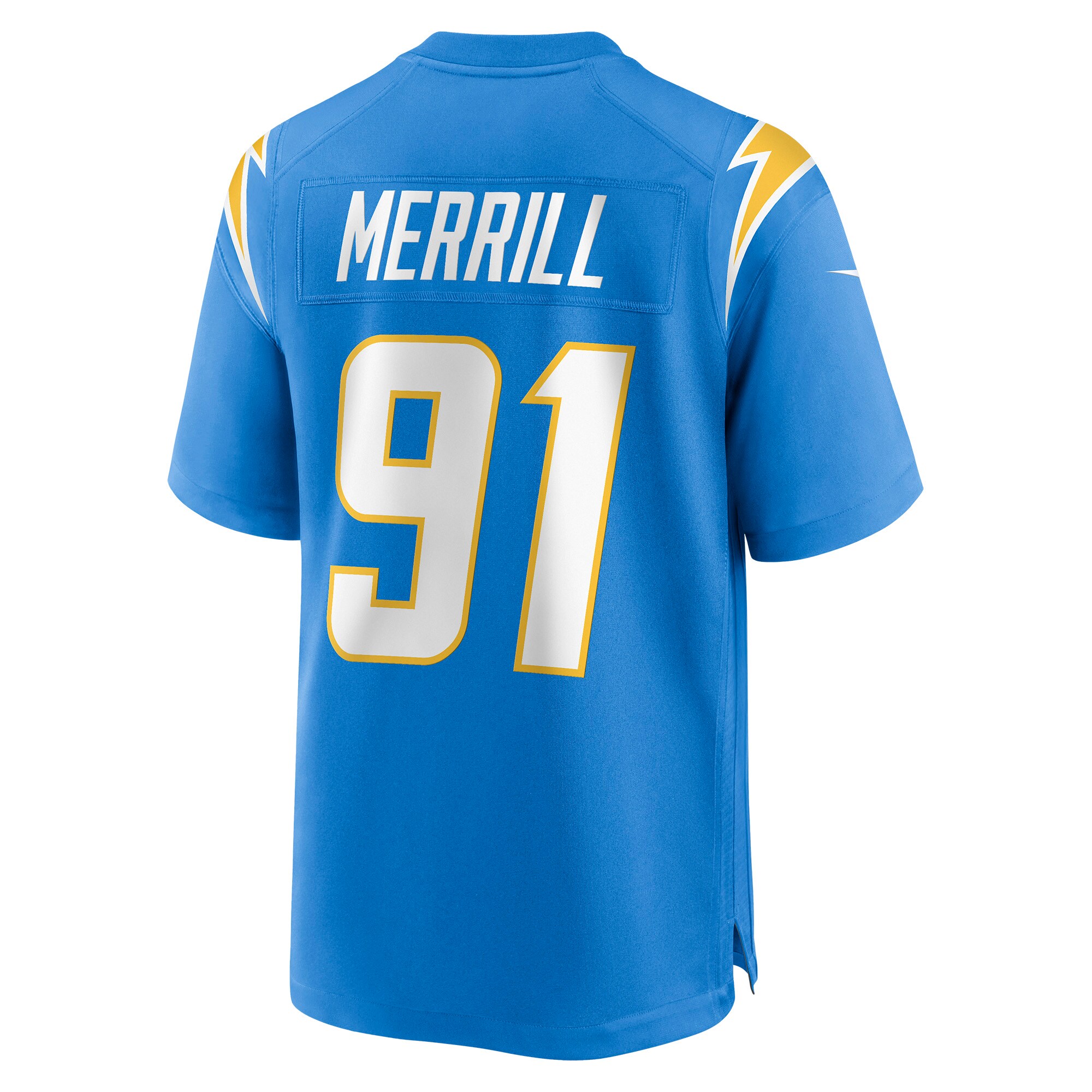 Forrest Merrill Los Angeles Chargers  Player Game Jersey - Powder Blue