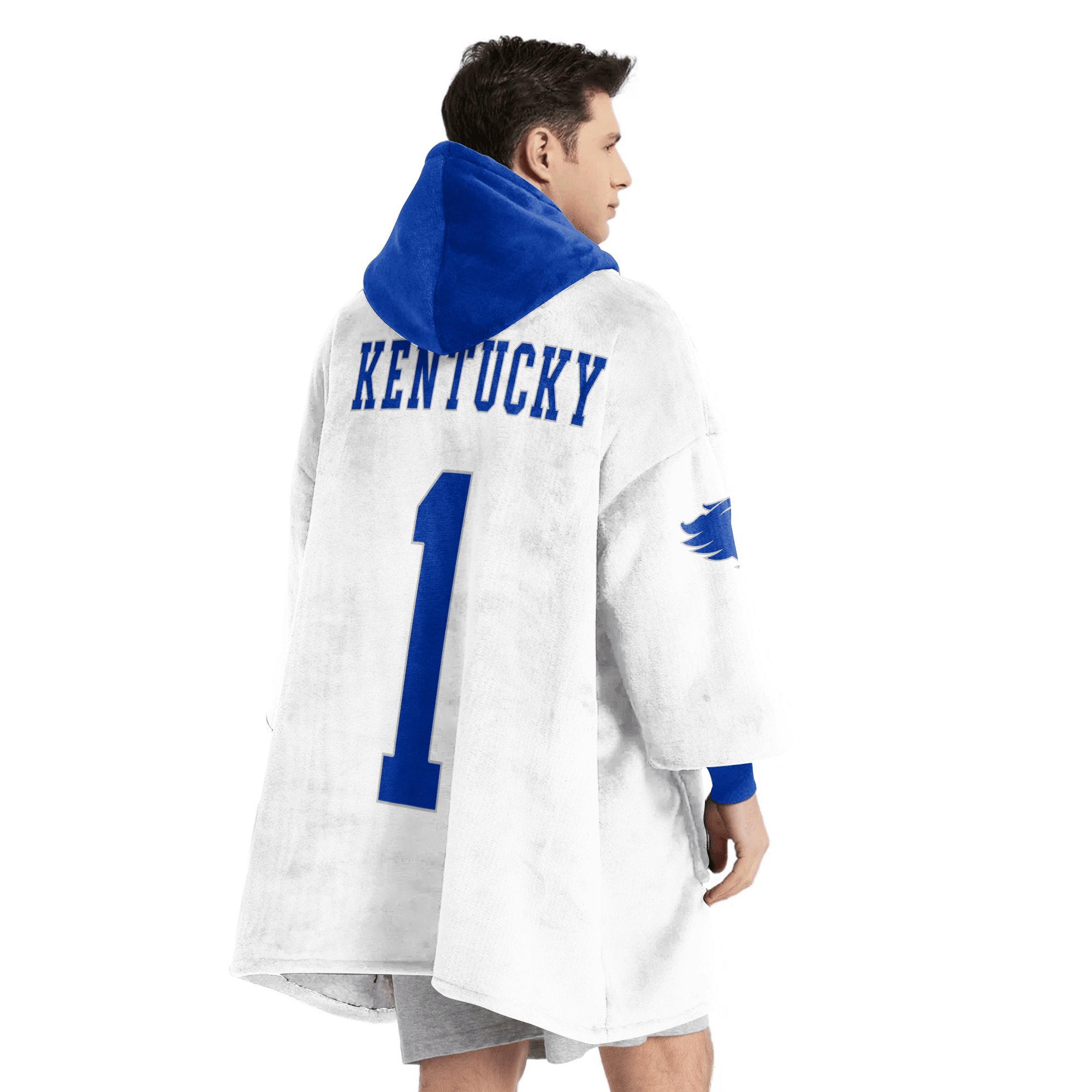 Adult #1 Kentucky Football Unisex Blanket Hoodie