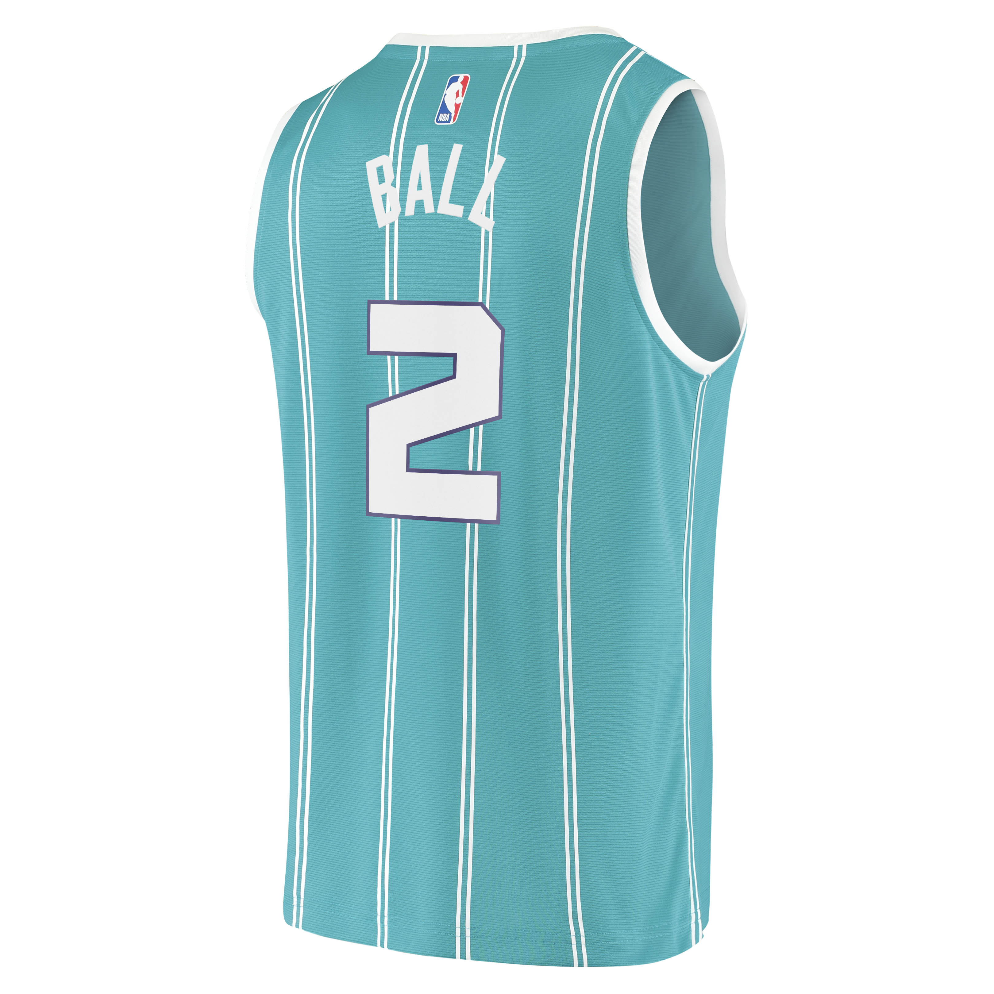 LaMelo Ball Charlotte Hornets  2020/21 Fast Break Replica Jersey - Icon Edition - Teal