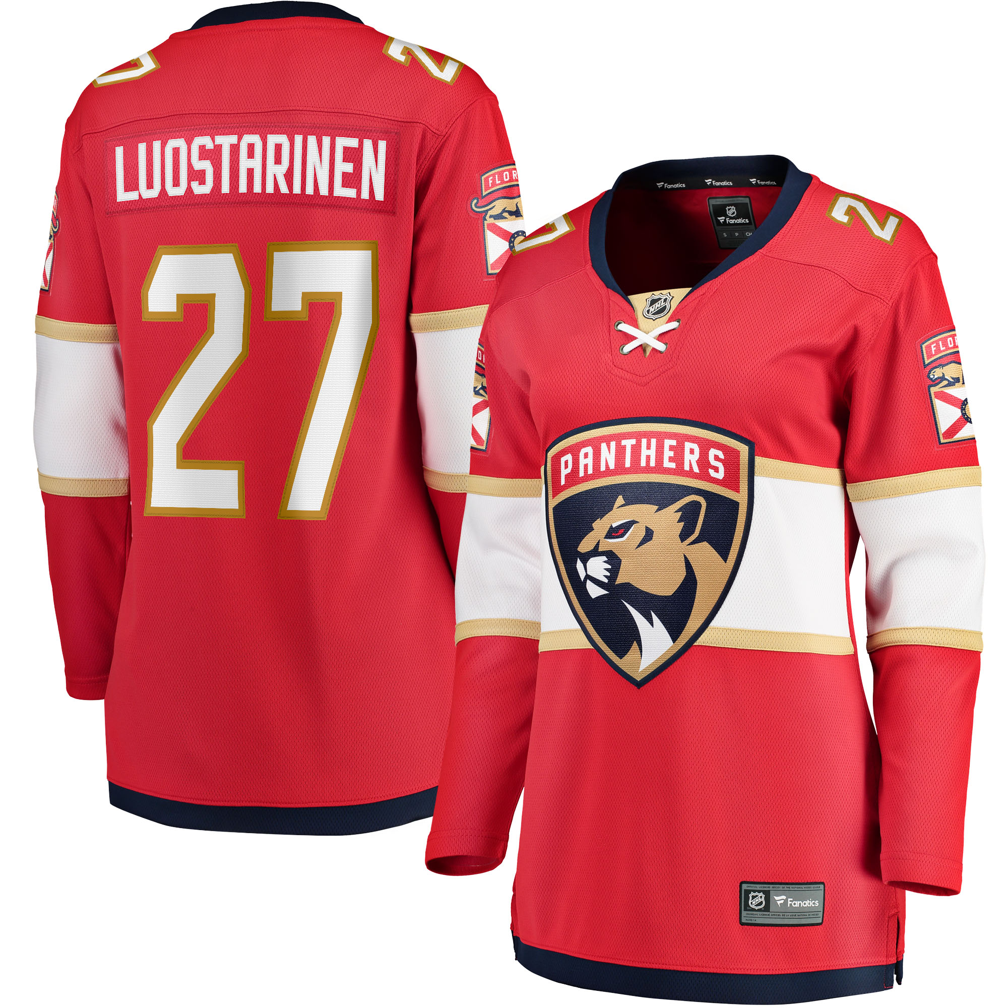 Eetu Luostarinen Florida Panthers Women's Home Breakaway Player Jersey - Red