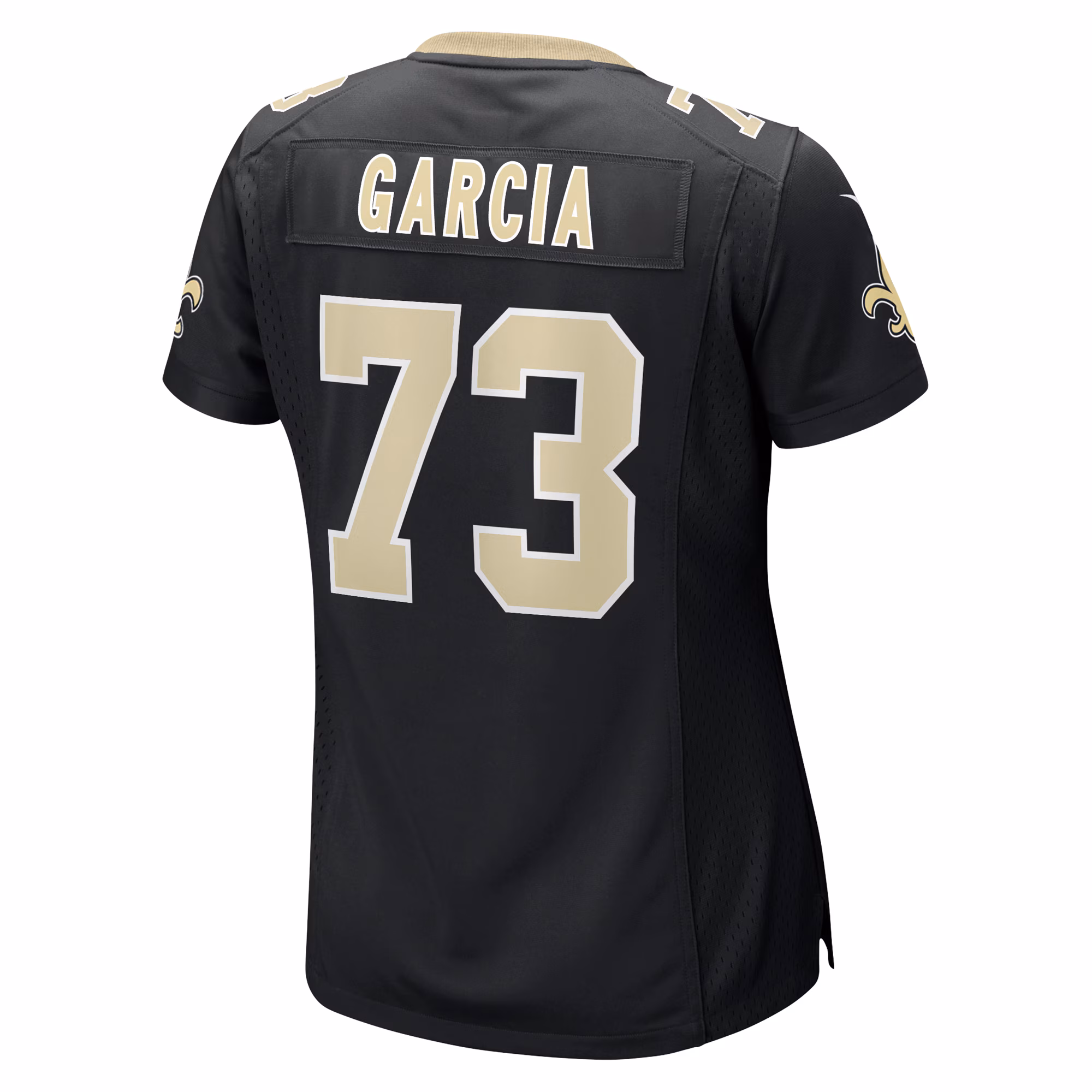 Max Garcia New Orleans Saints Women's Team Game Jersey -  Black