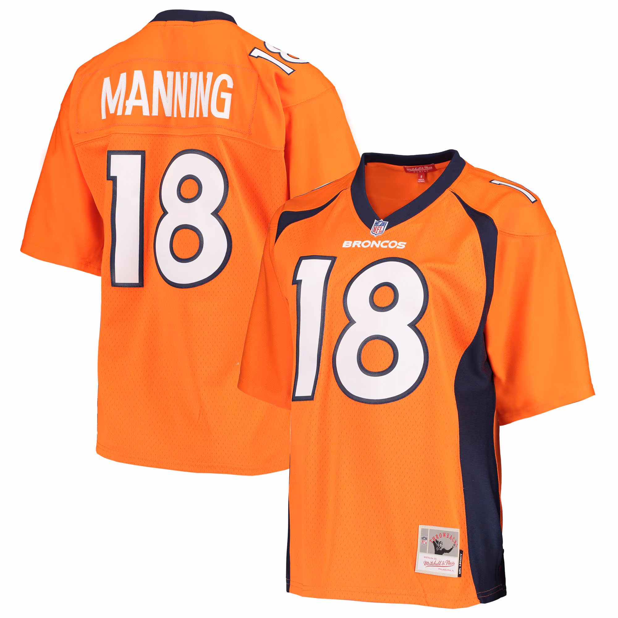 Peyton Manning Denver Broncos Women's Legacy Replica Player Jersey - Orange