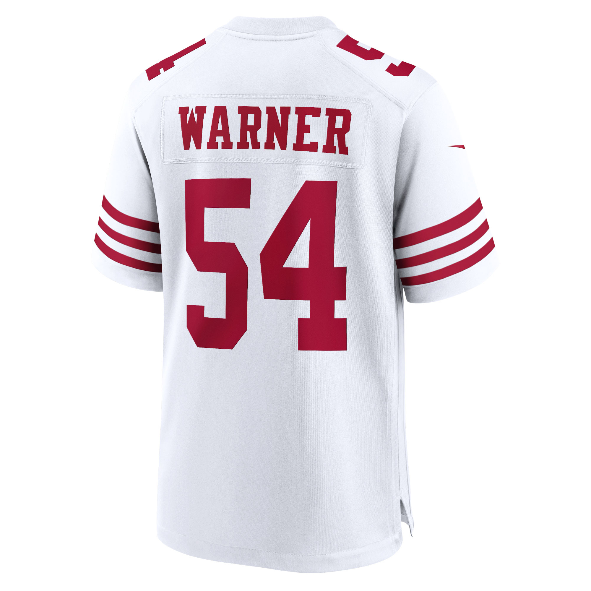 Fred Warner San Francisco 49ers  Women's Team Game Player Jersey - White