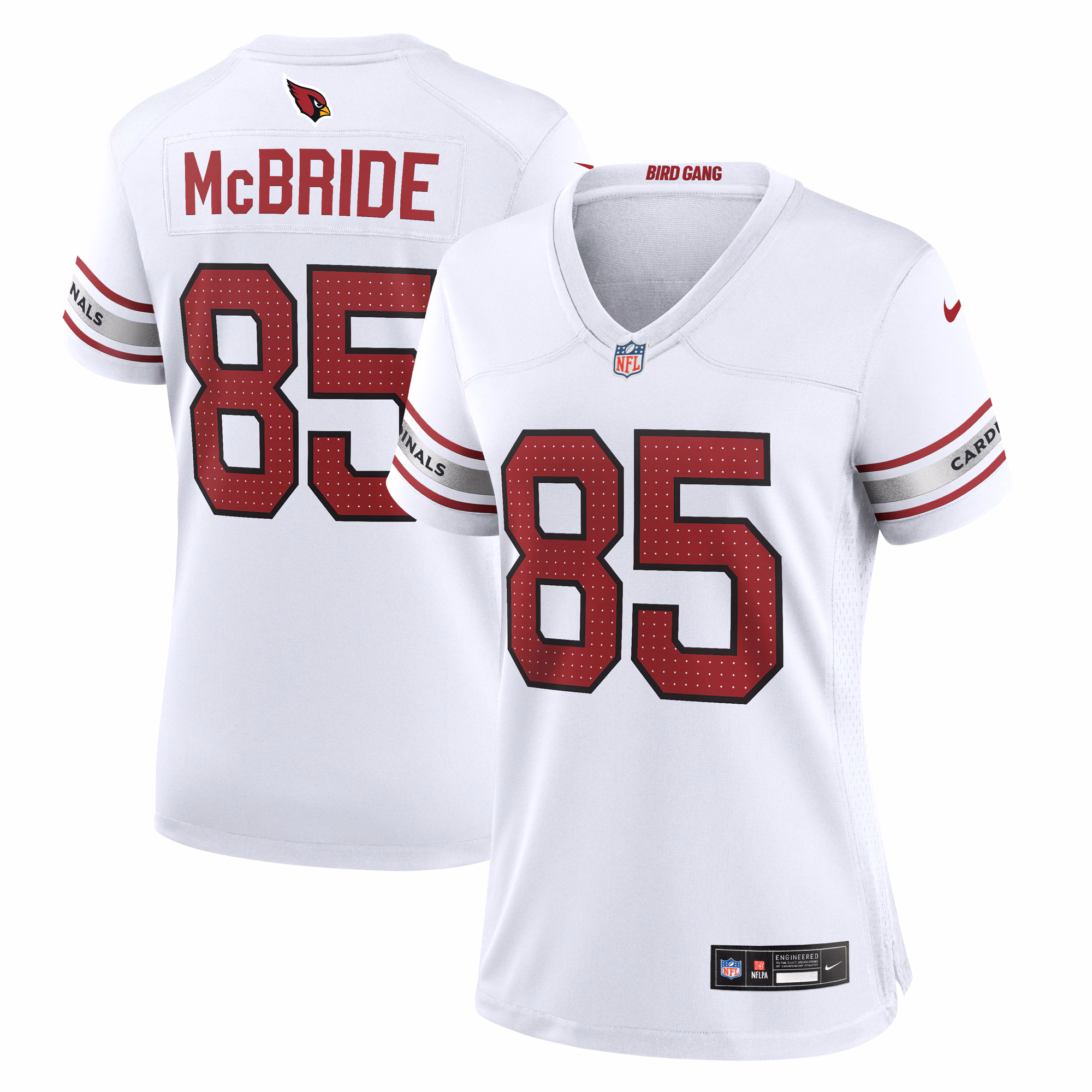Trey McBride Arizona Cardinals Women's  Game Jersey -  White