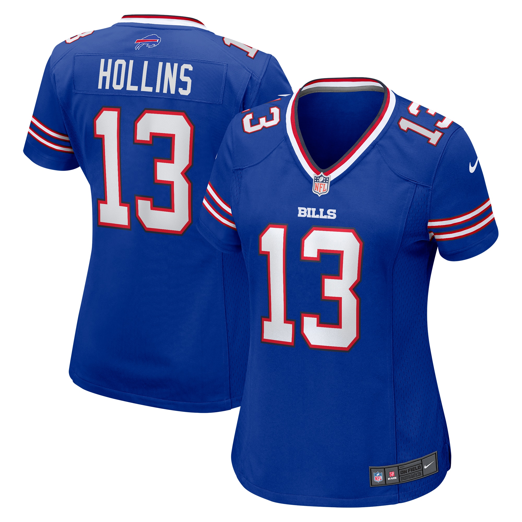 Mack Hollins Buffalo Bills Women's  Game Jersey -  Royal