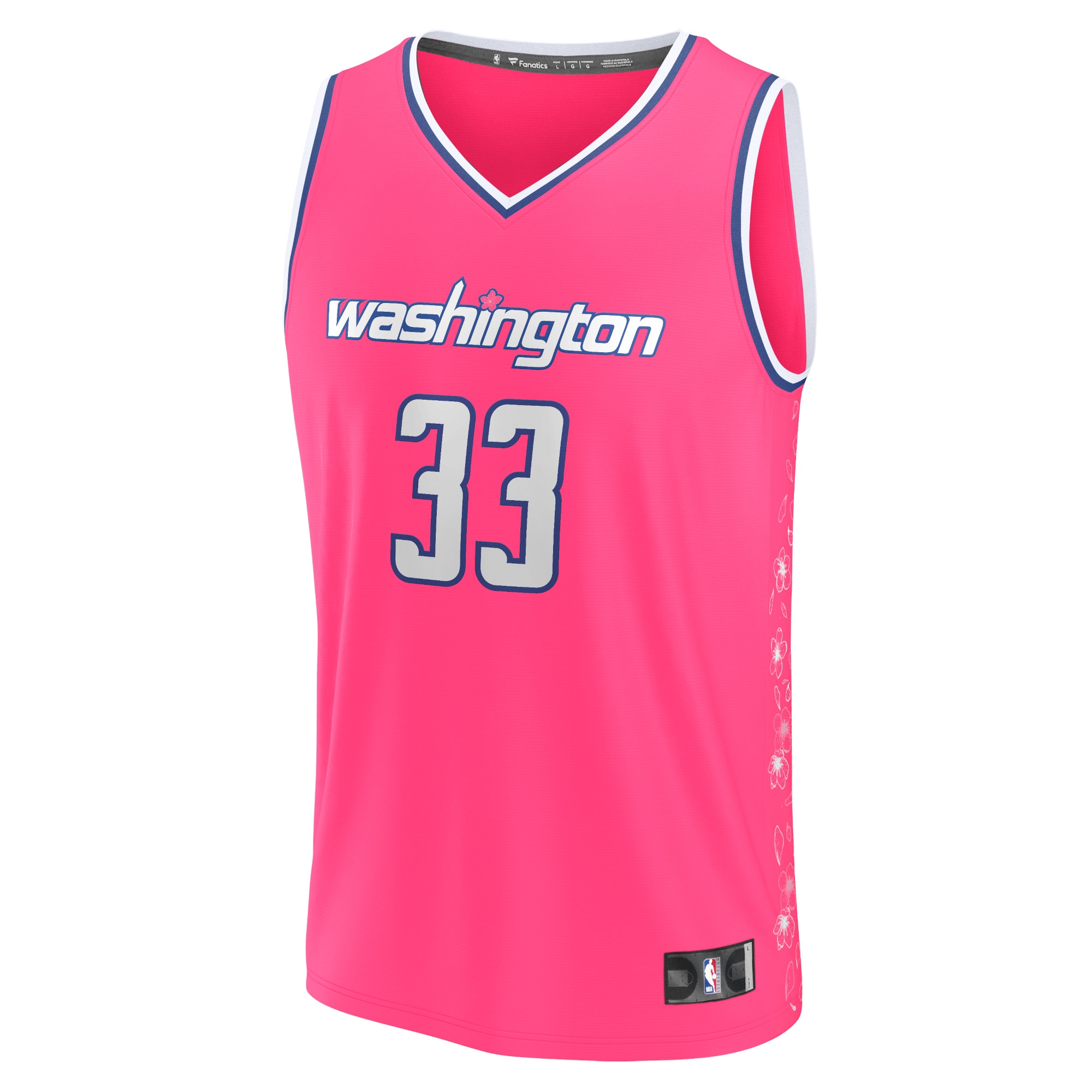 Kyle Kuzma Washington Wizards  2022/23 Fastbreak Jersey - City Edition - Pink