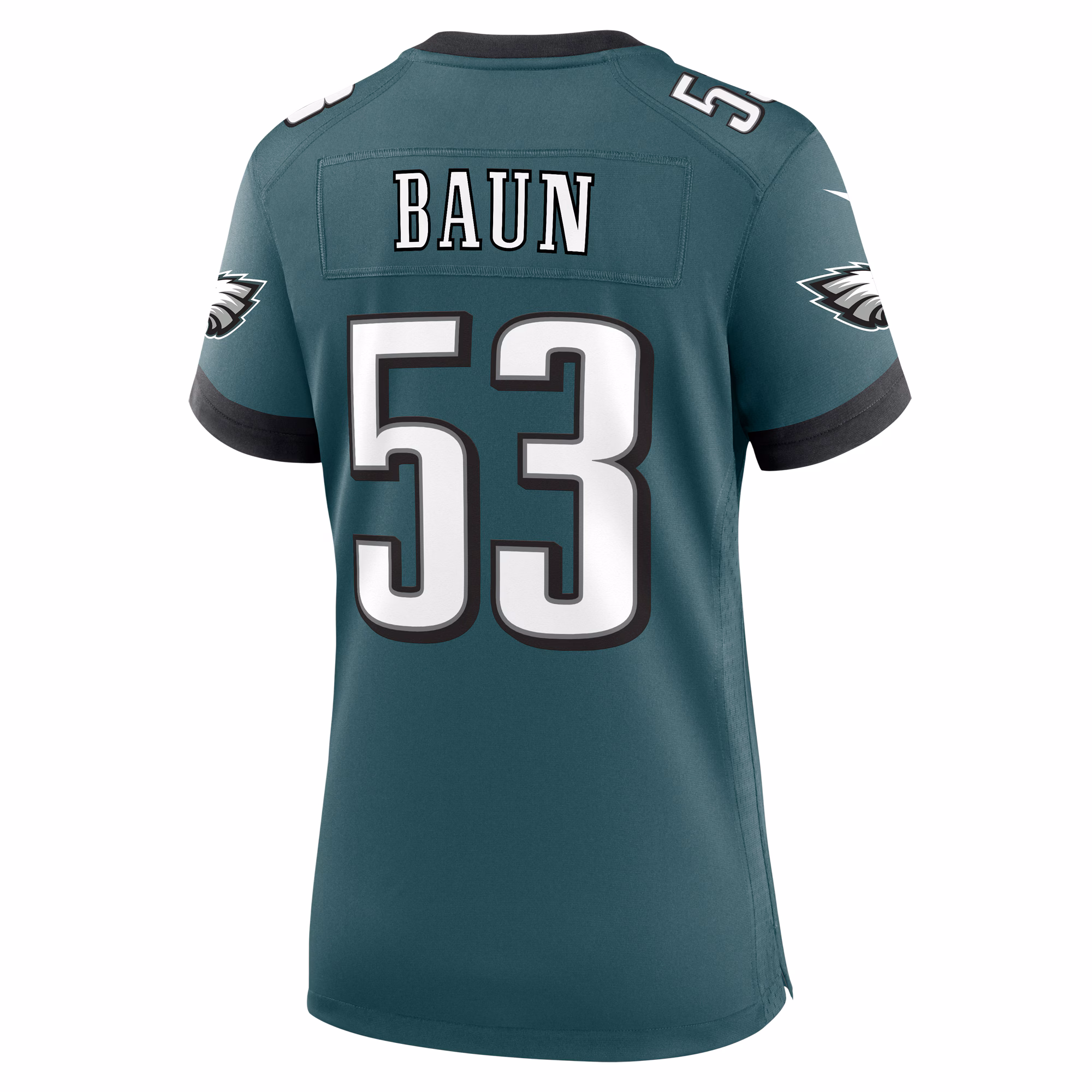 Zack Baun Philadelphia Eagles Women's  Game Jersey - Midnight Green