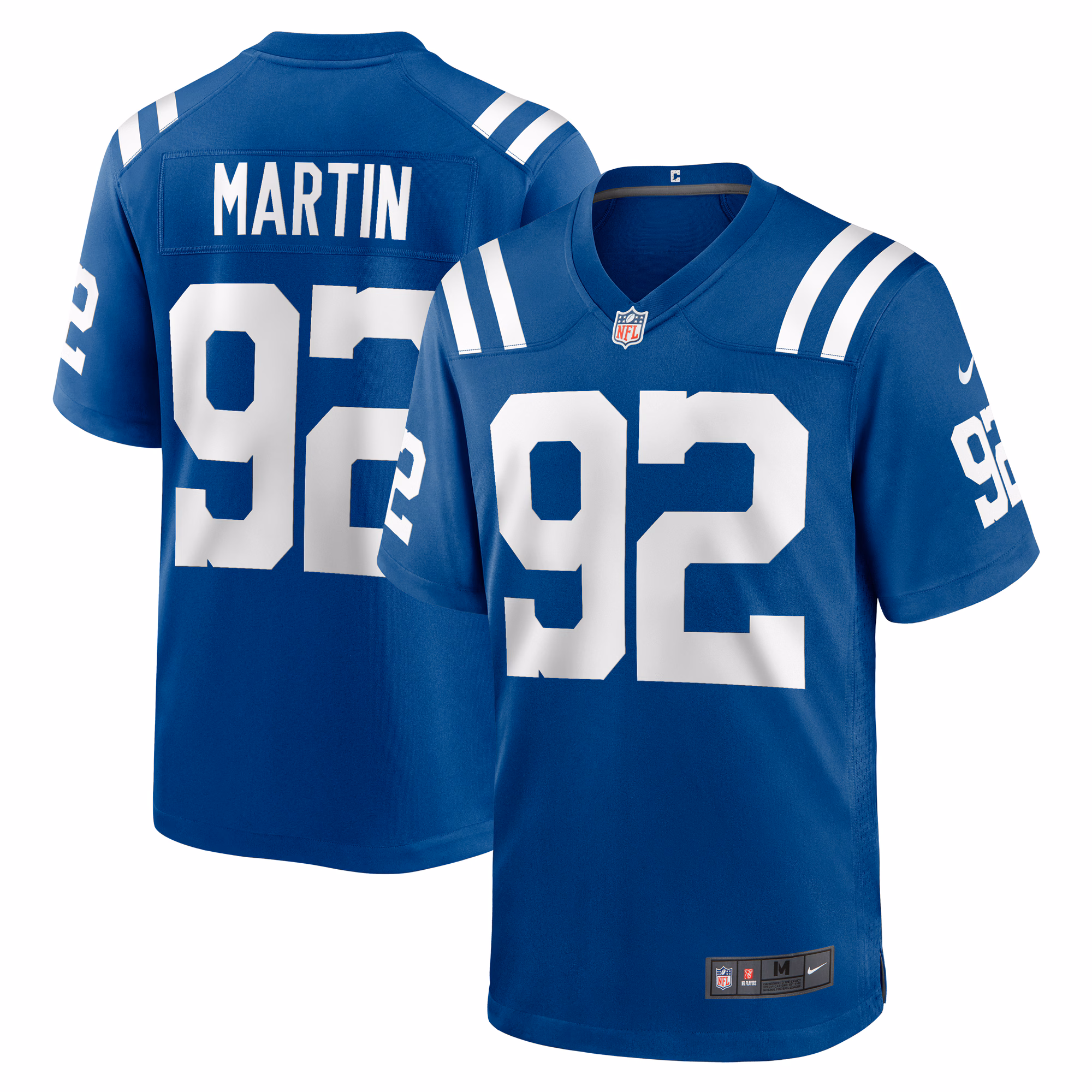 Jacob Martin Indianapolis Colts Team Game Jersey -  Royal