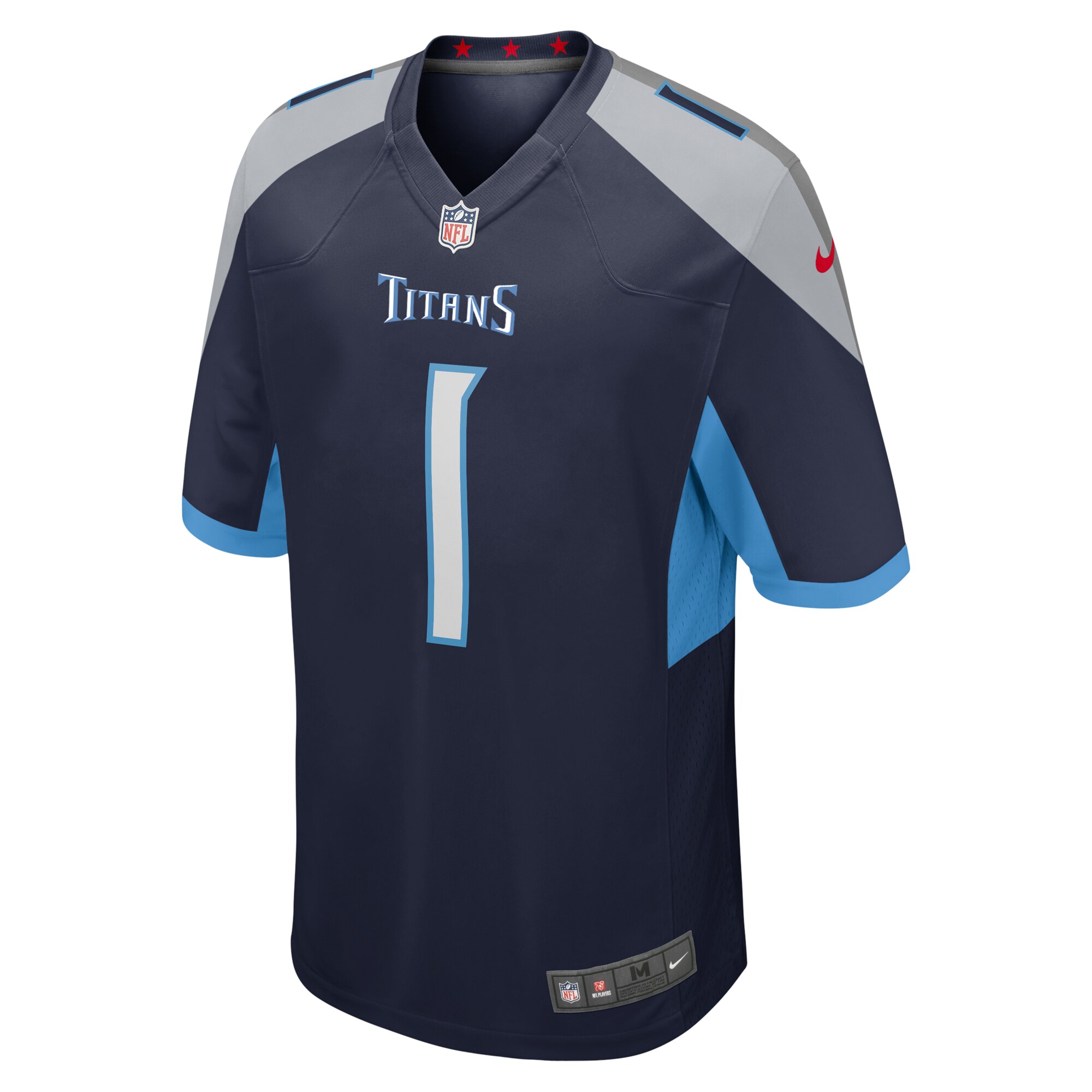 Peter Skoronski Tennessee Titans  2023 NFL Draft First Round Pick Game Jersey - Navy