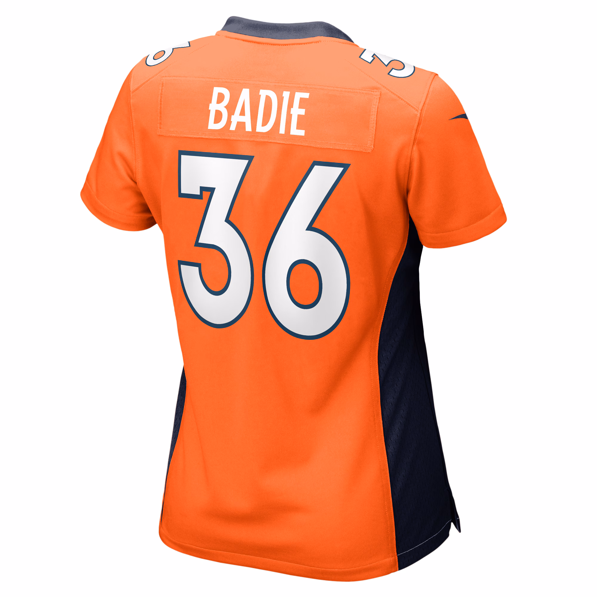 Tyler Badie Denver Broncos Women's Team Game Jersey -  Orange