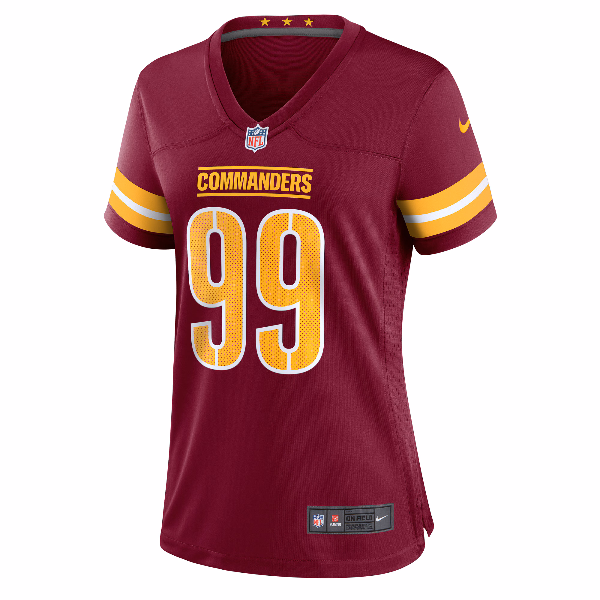 Clelin Ferrell Washington Commanders Women's Game Jersey -  Burgundy
