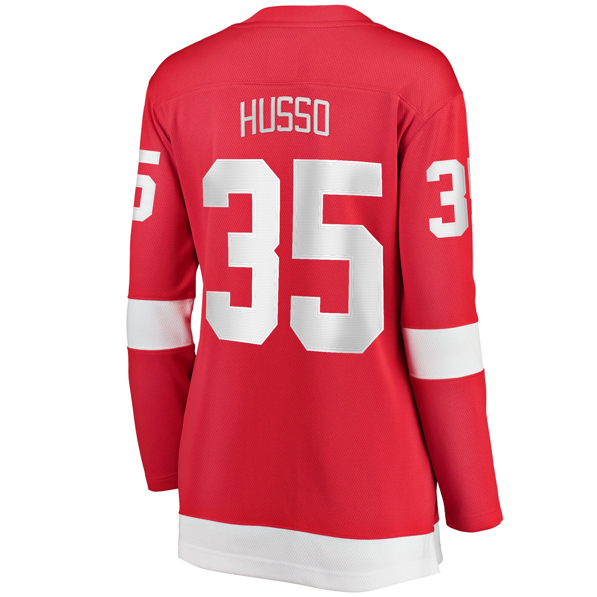 Ville Husso Detroit Red Wings Women's Home Breakaway Player Jersey - Red