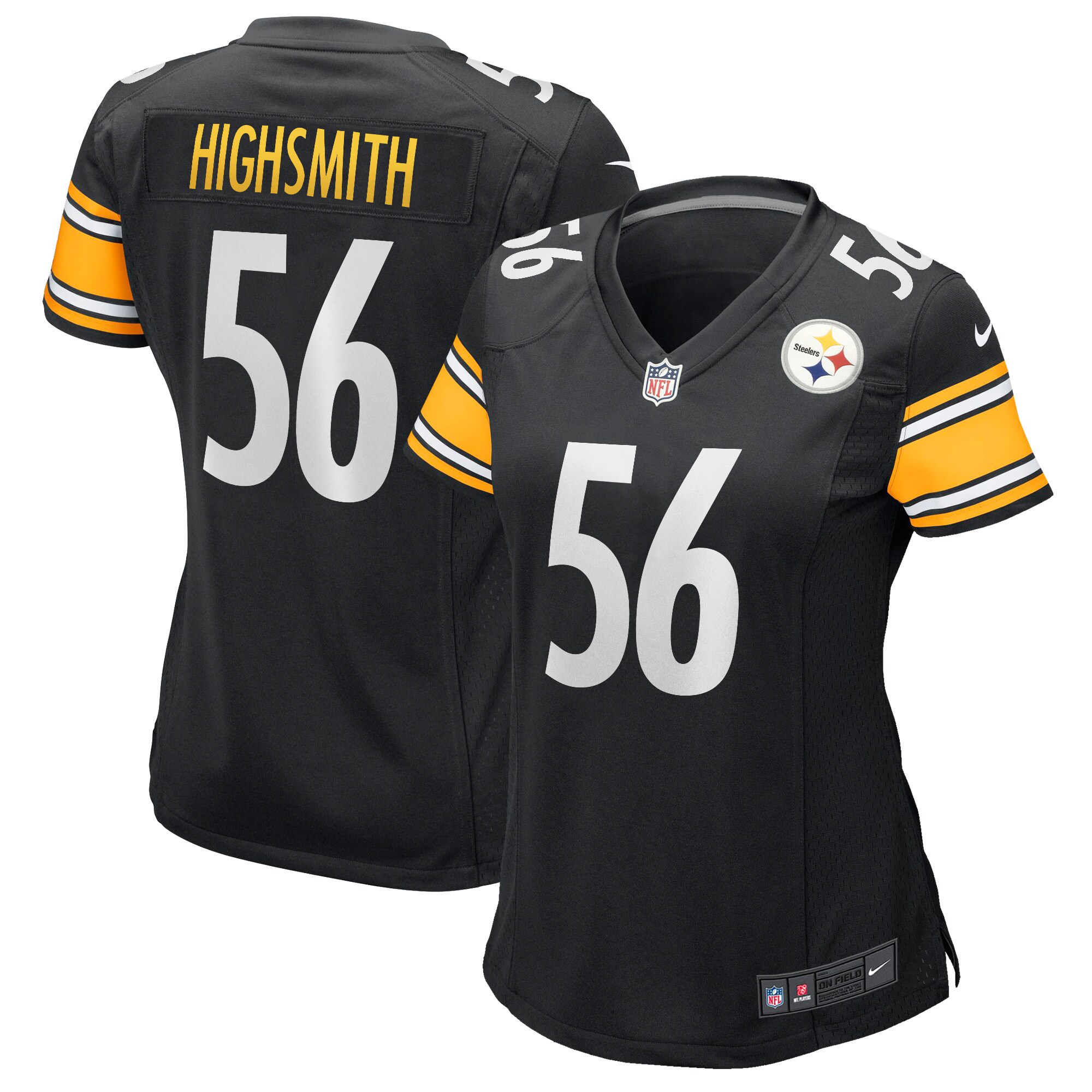 Alex Highsmith Pittsburgh Steelers  Women's Game Jersey - Black