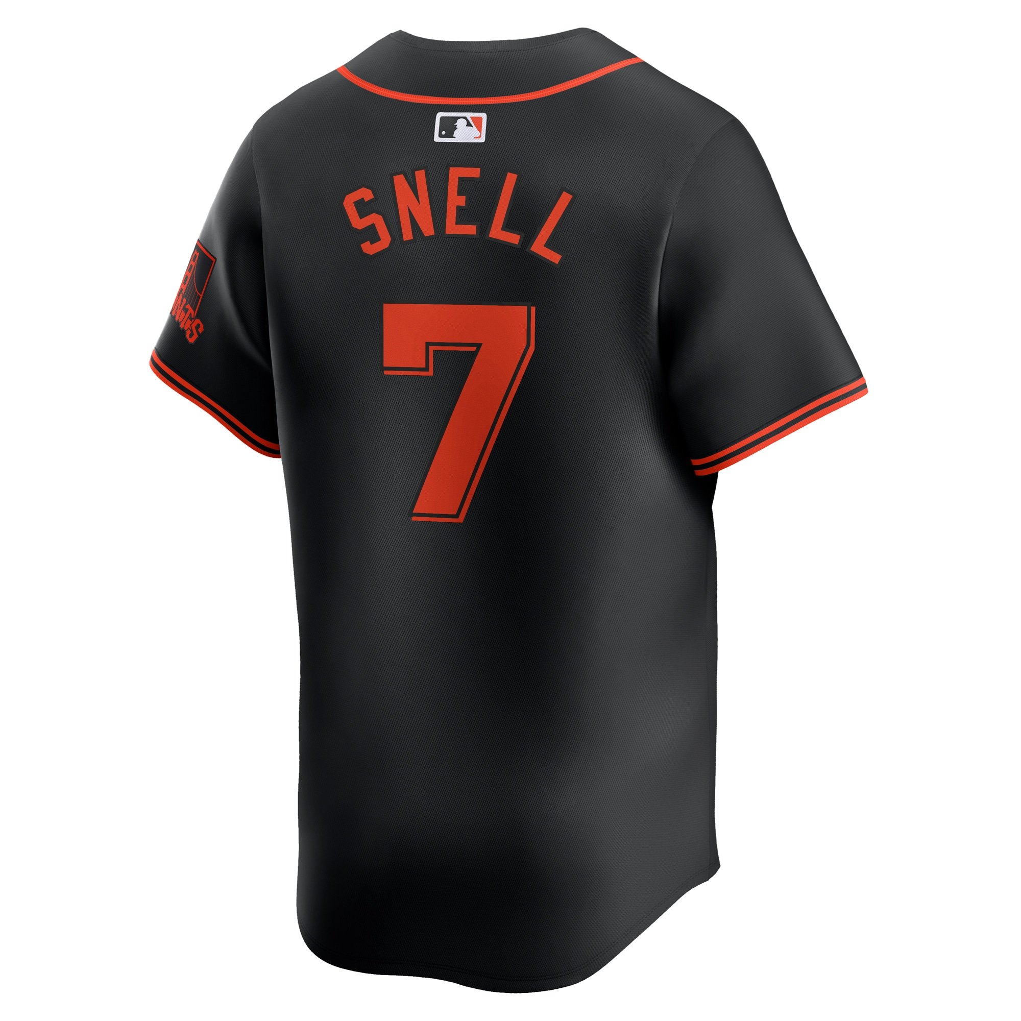 Men's San Francisco Giants Blake Snell  Black Alternate Limited Jersey
