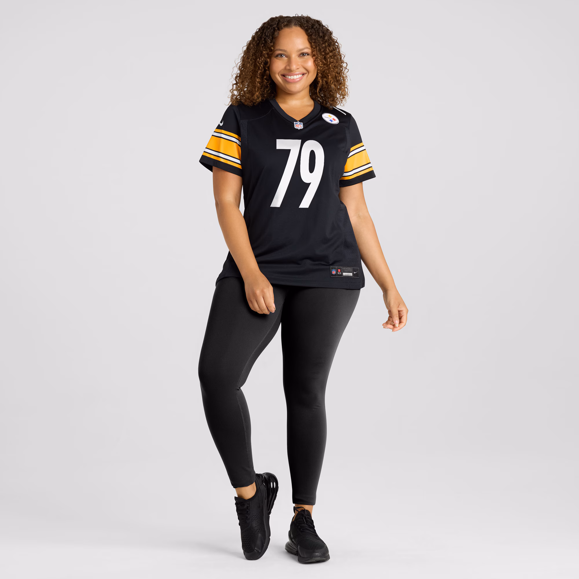 Renell Wren Pittsburgh Steelers Women's  Game Jersey -  Black