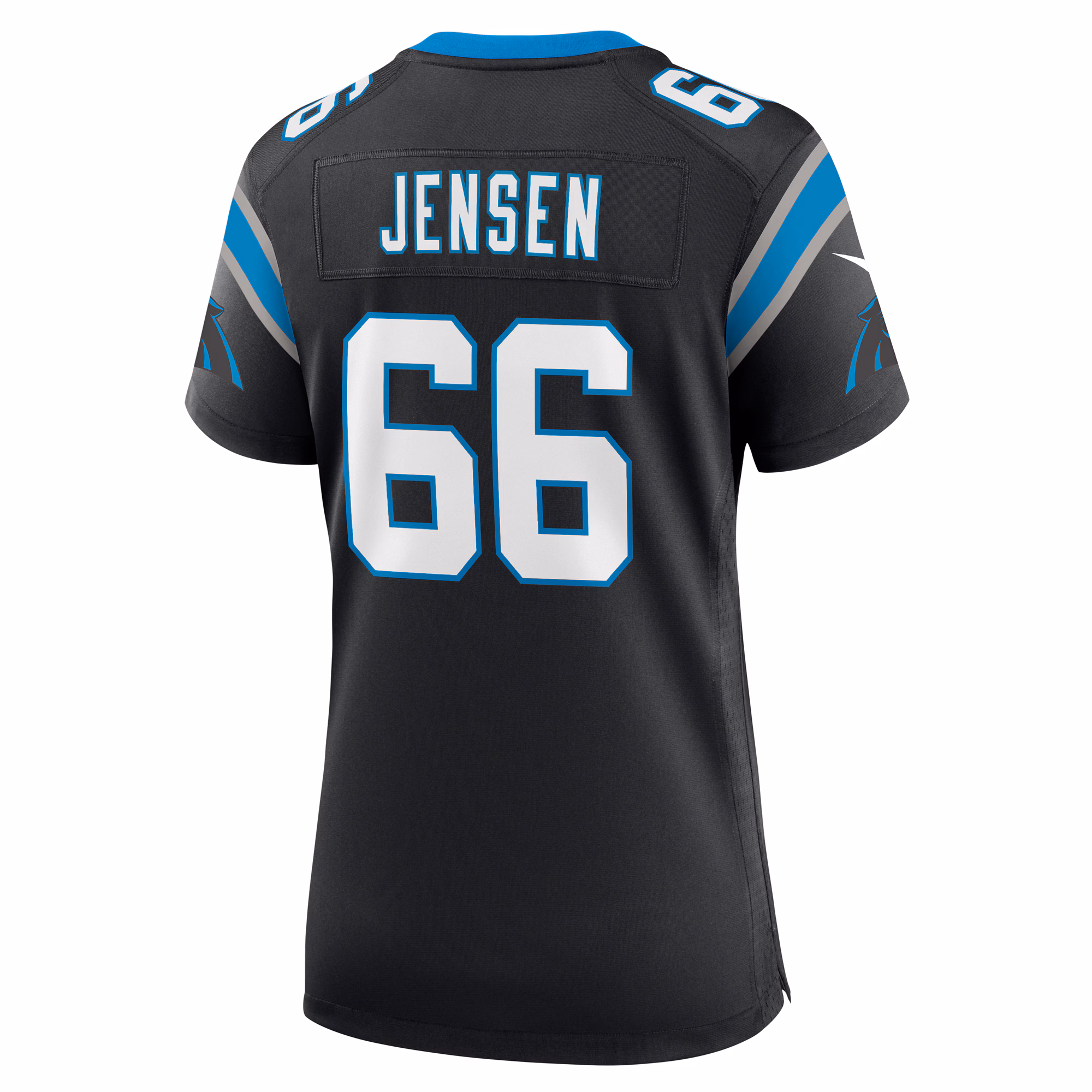 Nash Jensen Carolina Panthers Women's Team Game Jersey -  Black