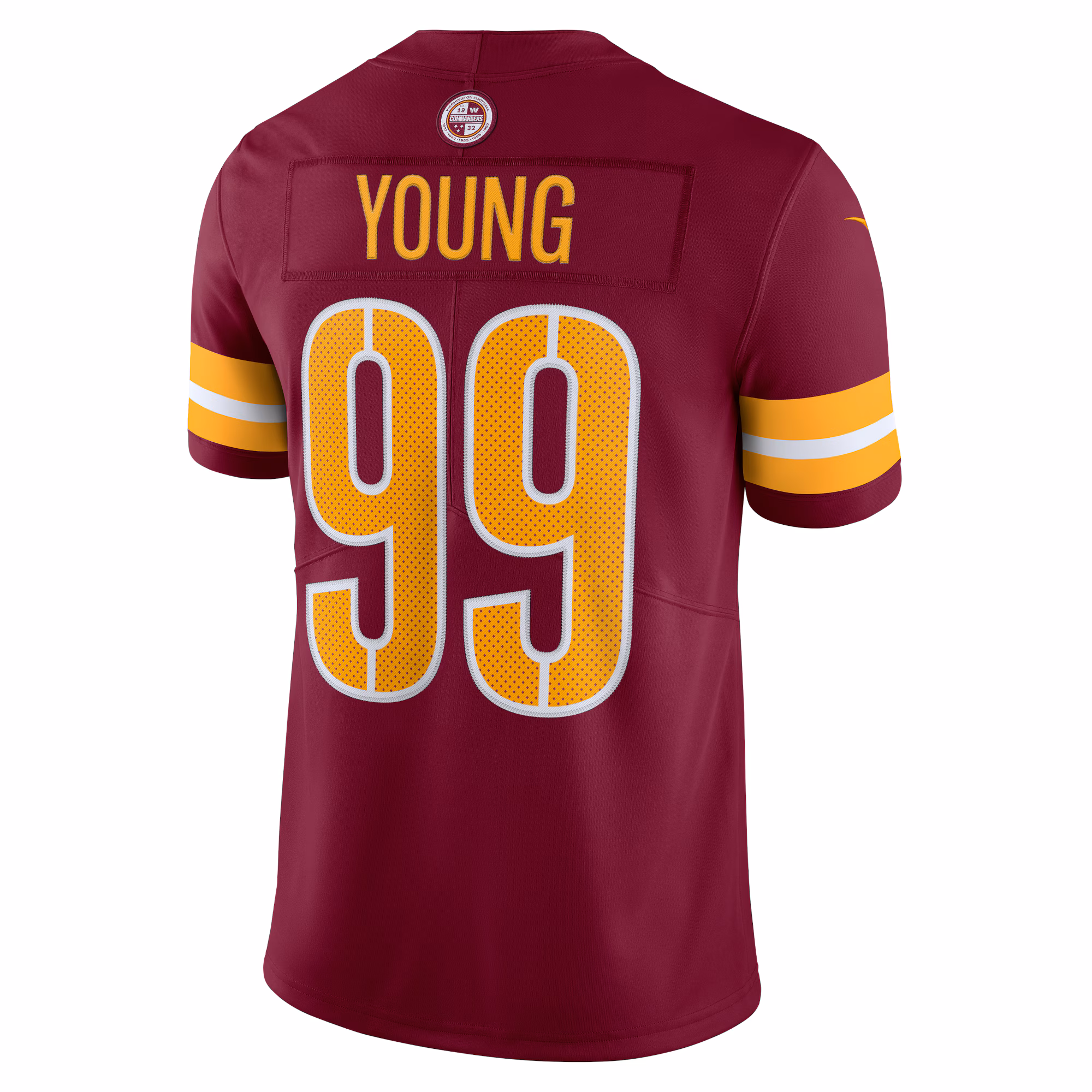 Chase Young Washington Commanders Vapor Limited Jersey - White