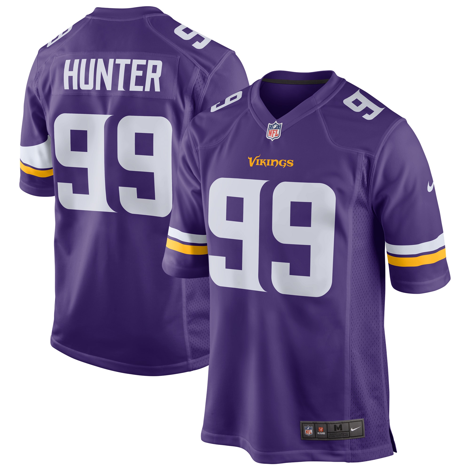 Danielle Hunter Minnesota Vikings  Game Jersey - Purple