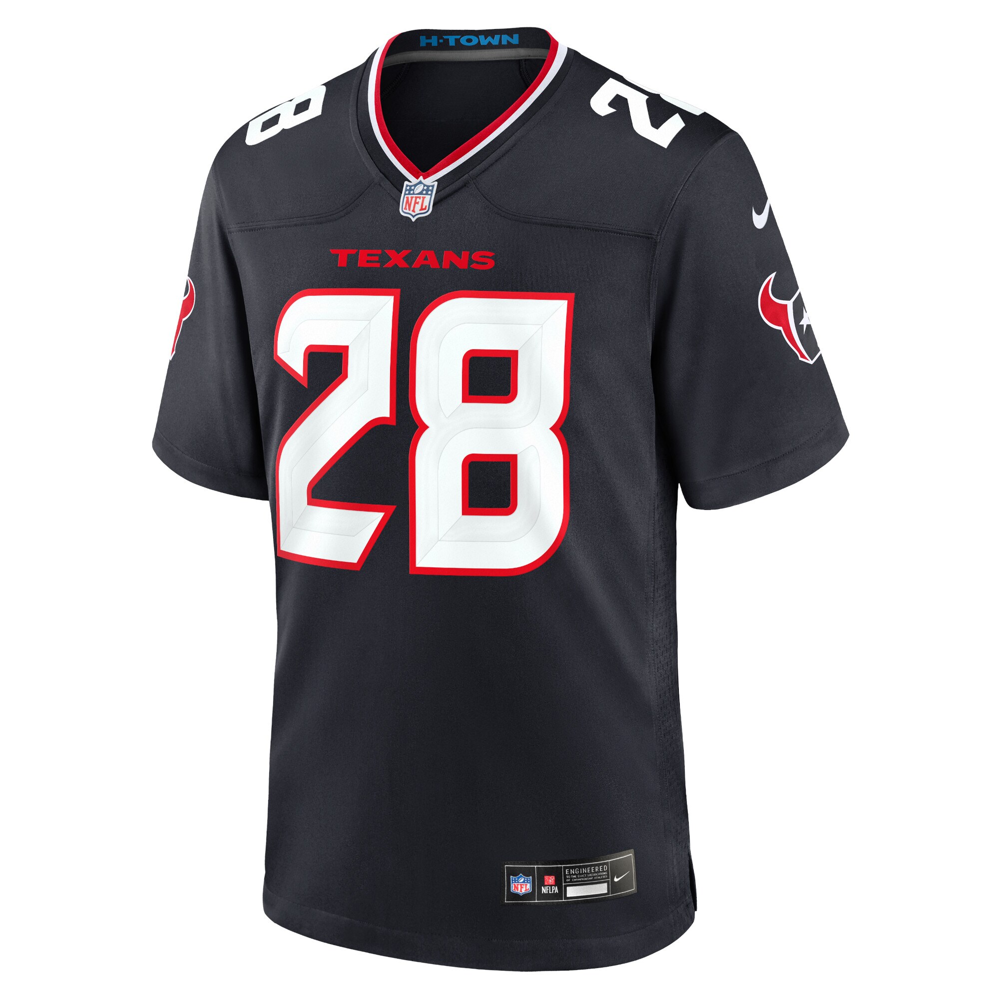 Joe Mixon Houston Texans Game Jersey - Navy