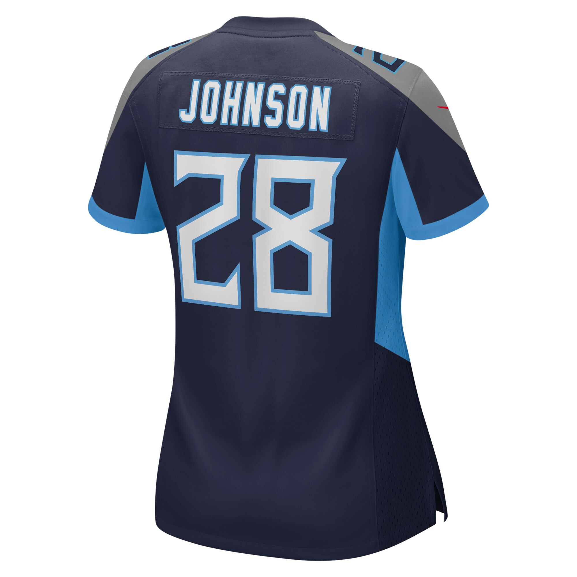 Chris Johnson Tennessee Titans Women's Retired Player Game Jersey - Navy