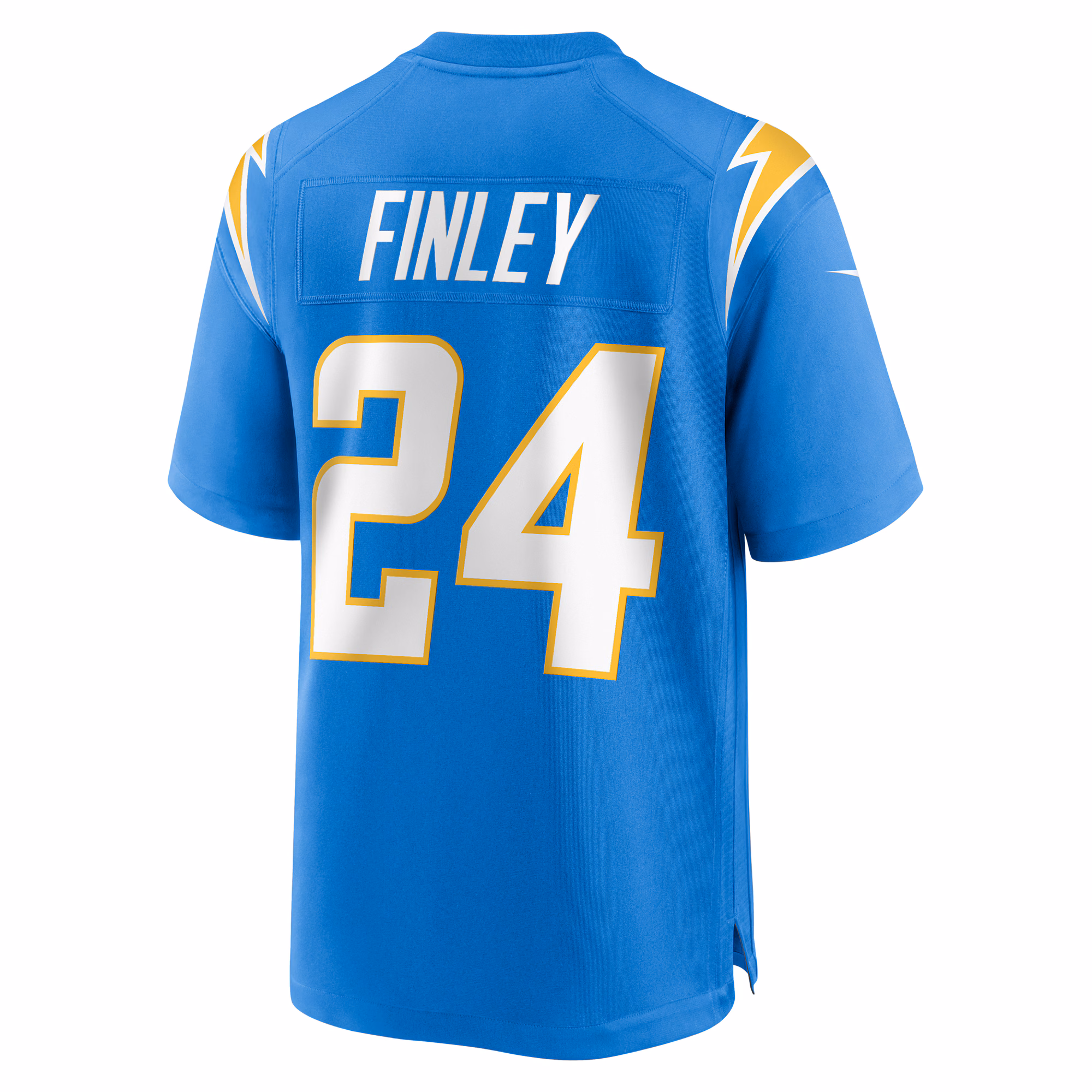 AJ Finley Los Angeles Chargers Team Game Jersey -  Powder Blue