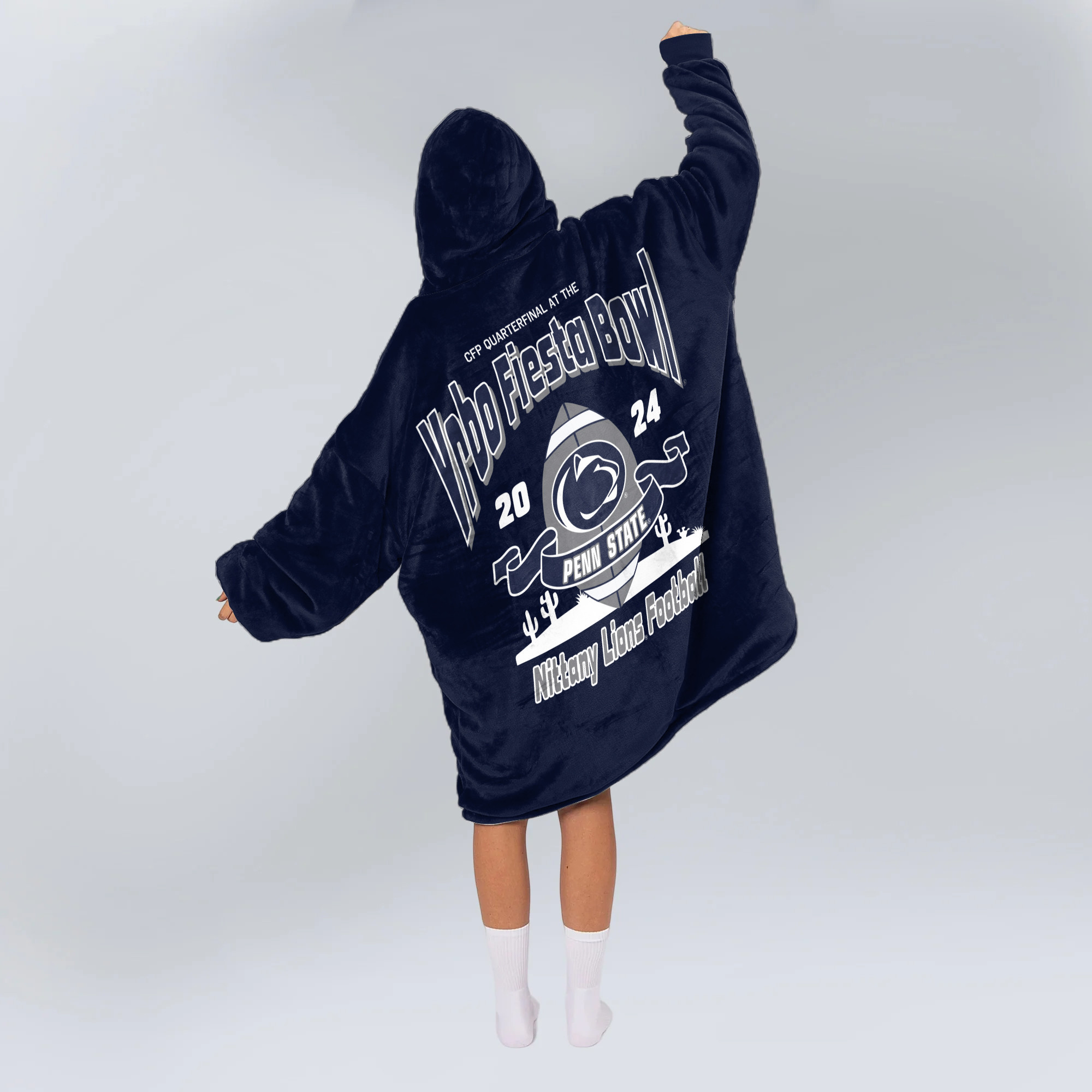 Adult Champions Penn State Football Unisex Blanket Hoodie
