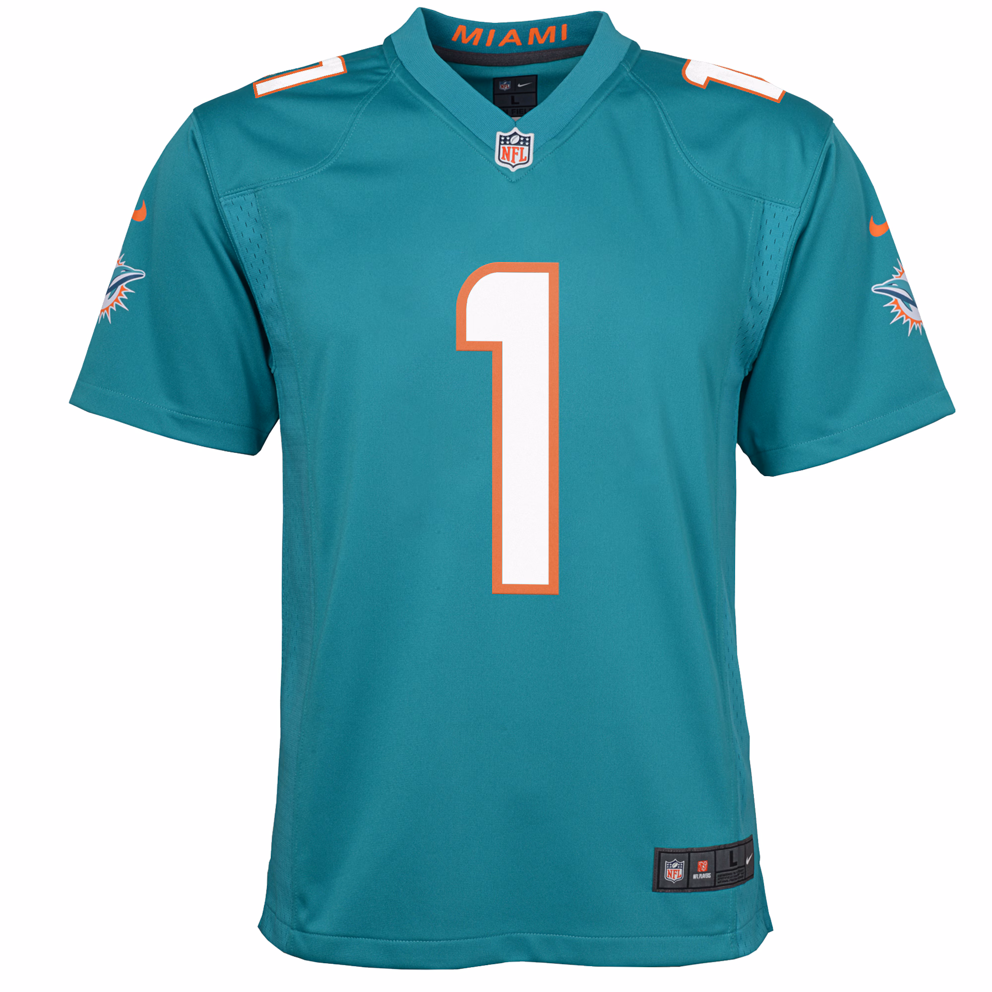 Tua Tagovailoa Miami Dolphins Youth Game Jersey - White