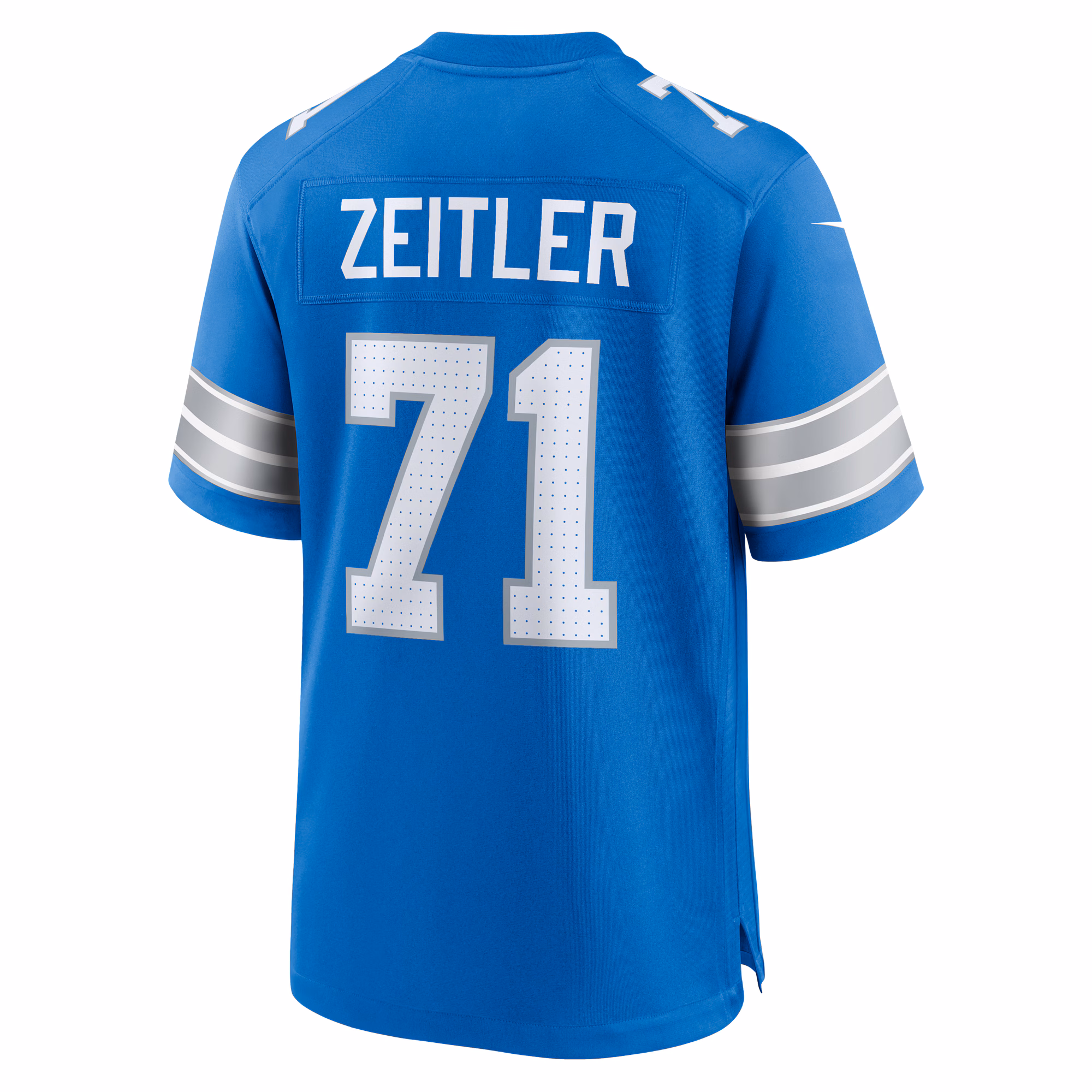 Kevin Zeitler Detroit Lions Game Jersey -  Blue