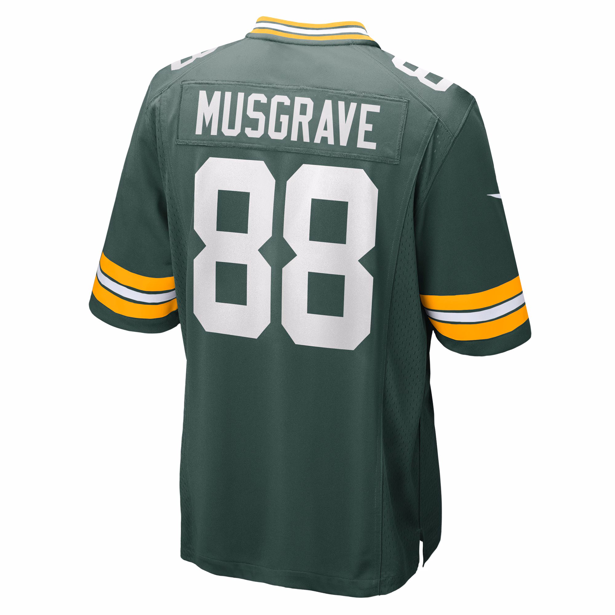 Luke Musgrave Green Bay Packers  Game Jersey -  Green