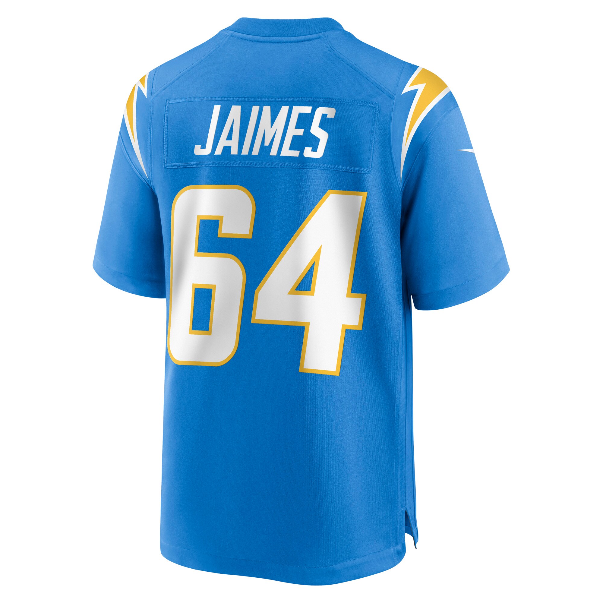 Brenden Jaimes Los Angeles Chargers Game Jersey - Powder Blue