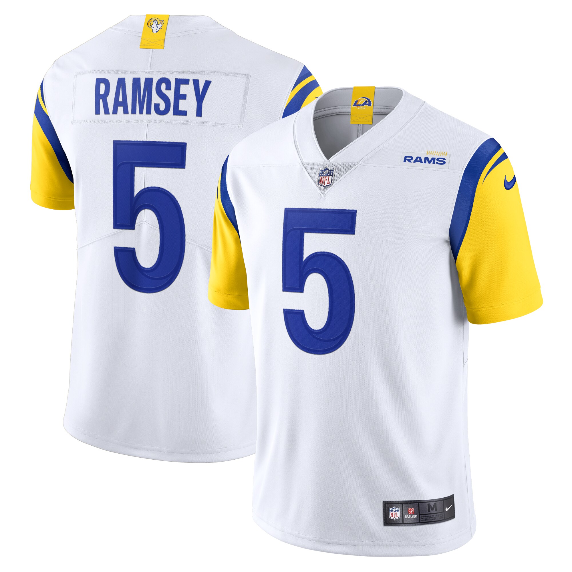 Jalen Ramsey Los Angeles Rams  Alternate Vapor Limited Jersey - White
