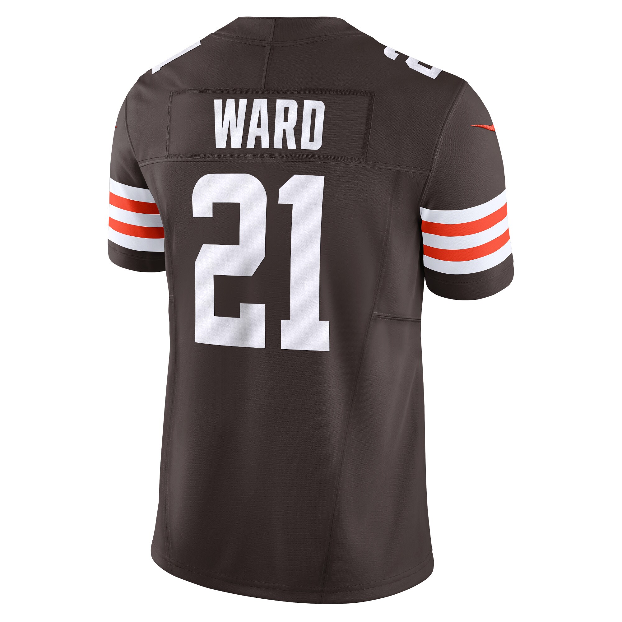 Denzel Ward Cleveland Browns Vapor F.U.S.E. Limited Jersey - Brown