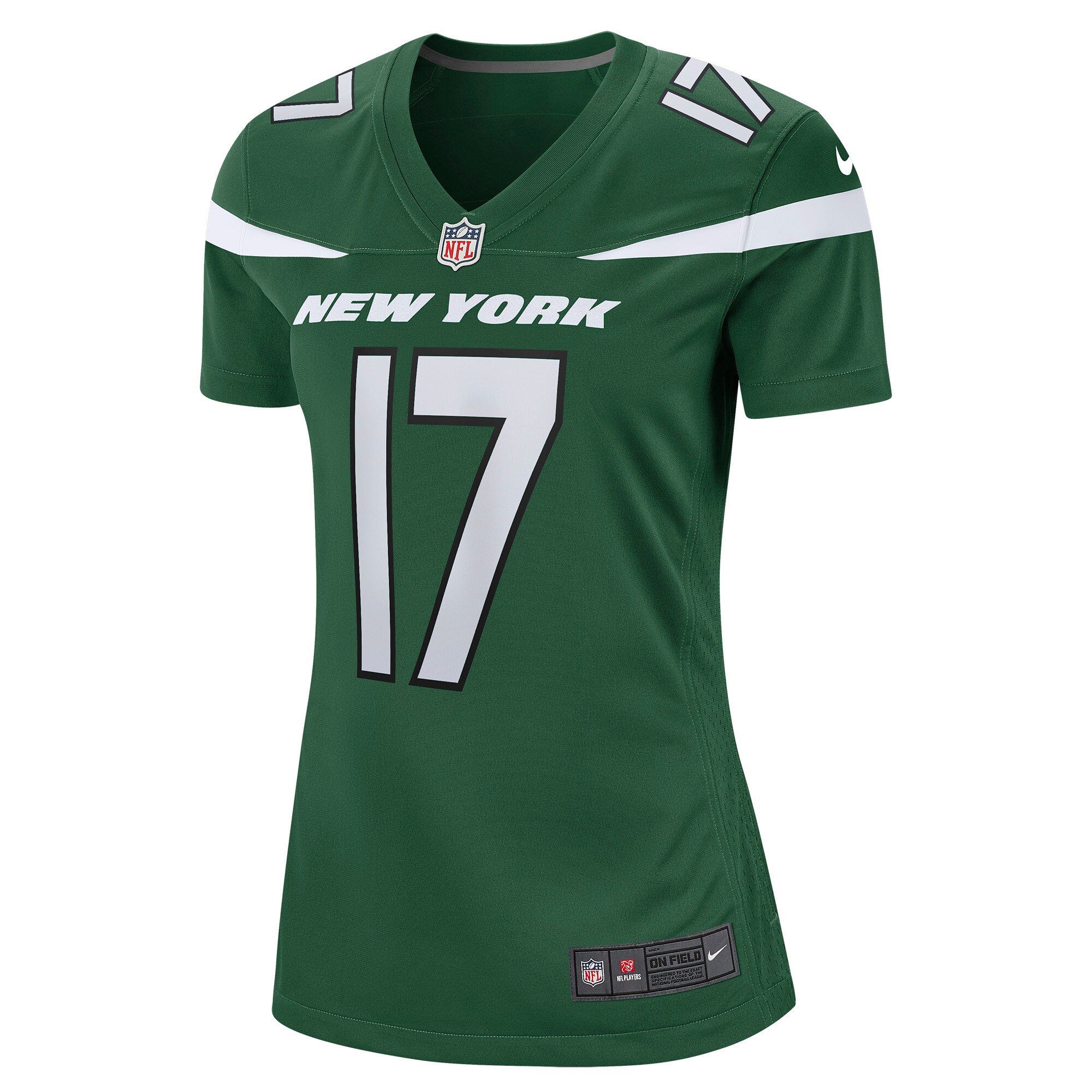 Garrett Wilson New York Jets  Women's Player Game Jersey - Gotham Green