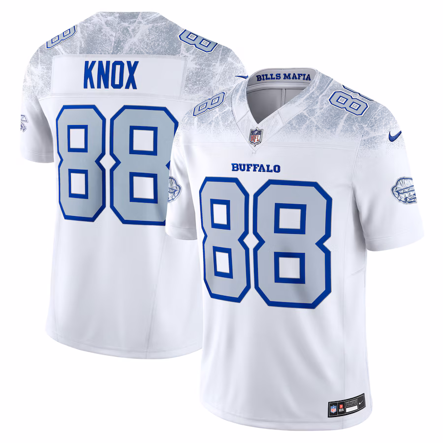 Dawson Knox #88 Buffalo Bills 2025 Rivalries Collection Limited Jersey - White
