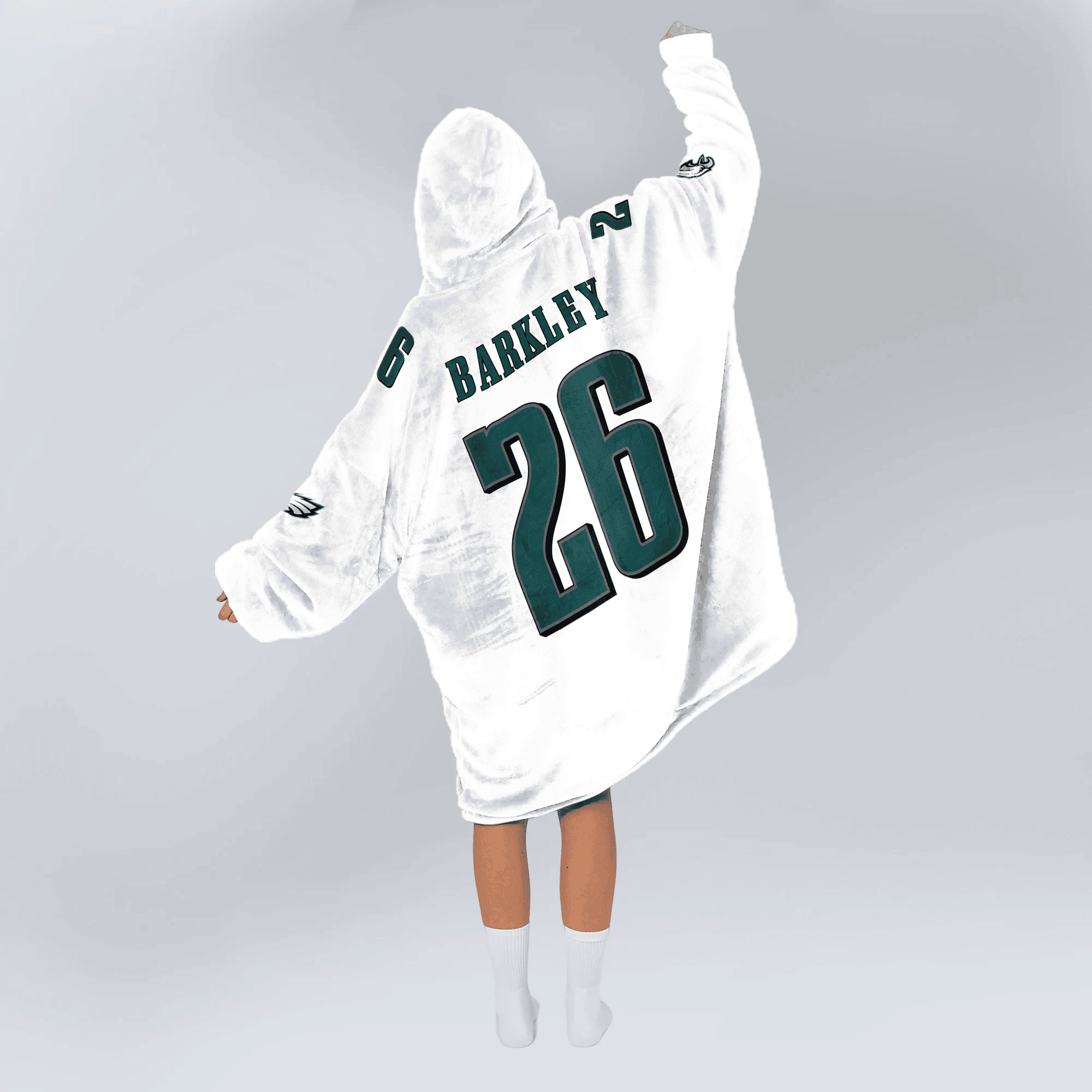 Captain S.B 26 Philadelphia Football Unisex Blanket Hoodie