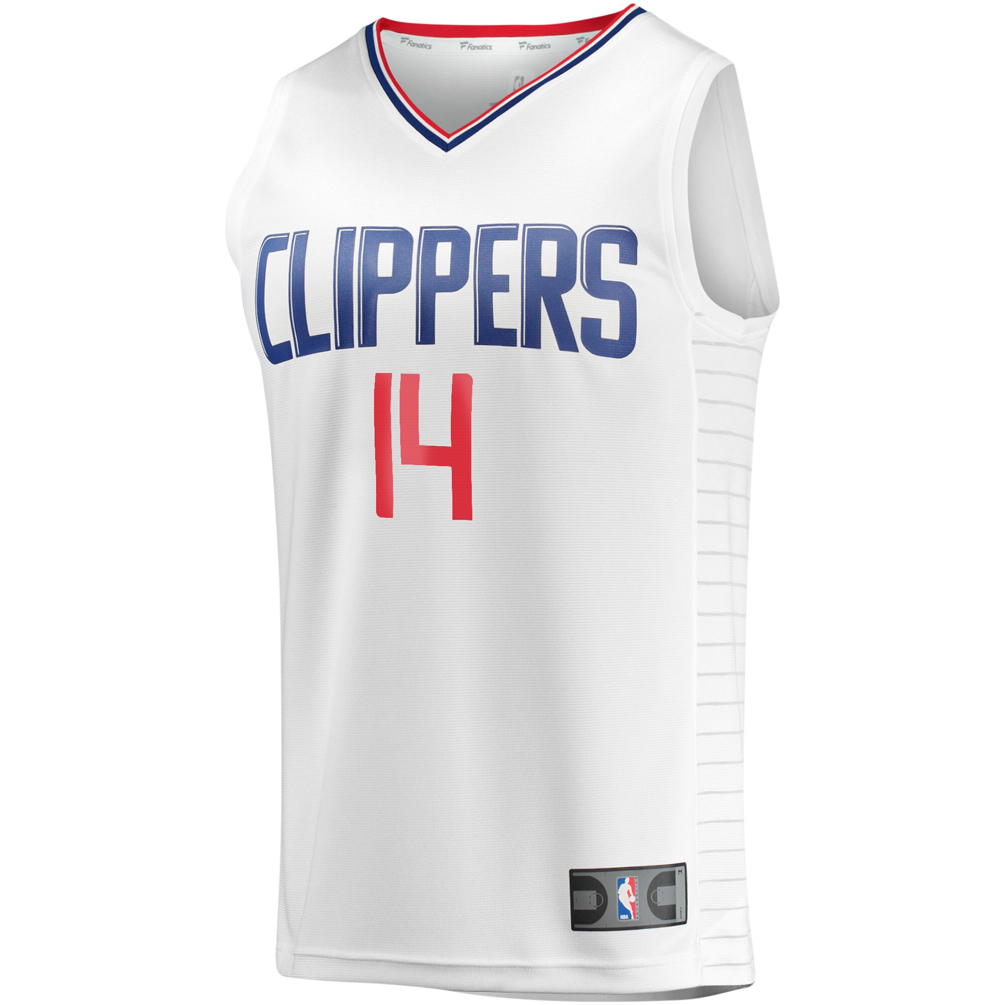 Terance Mann LA Clippers  Youth Fast Break Player Jersey - Association Edition - White