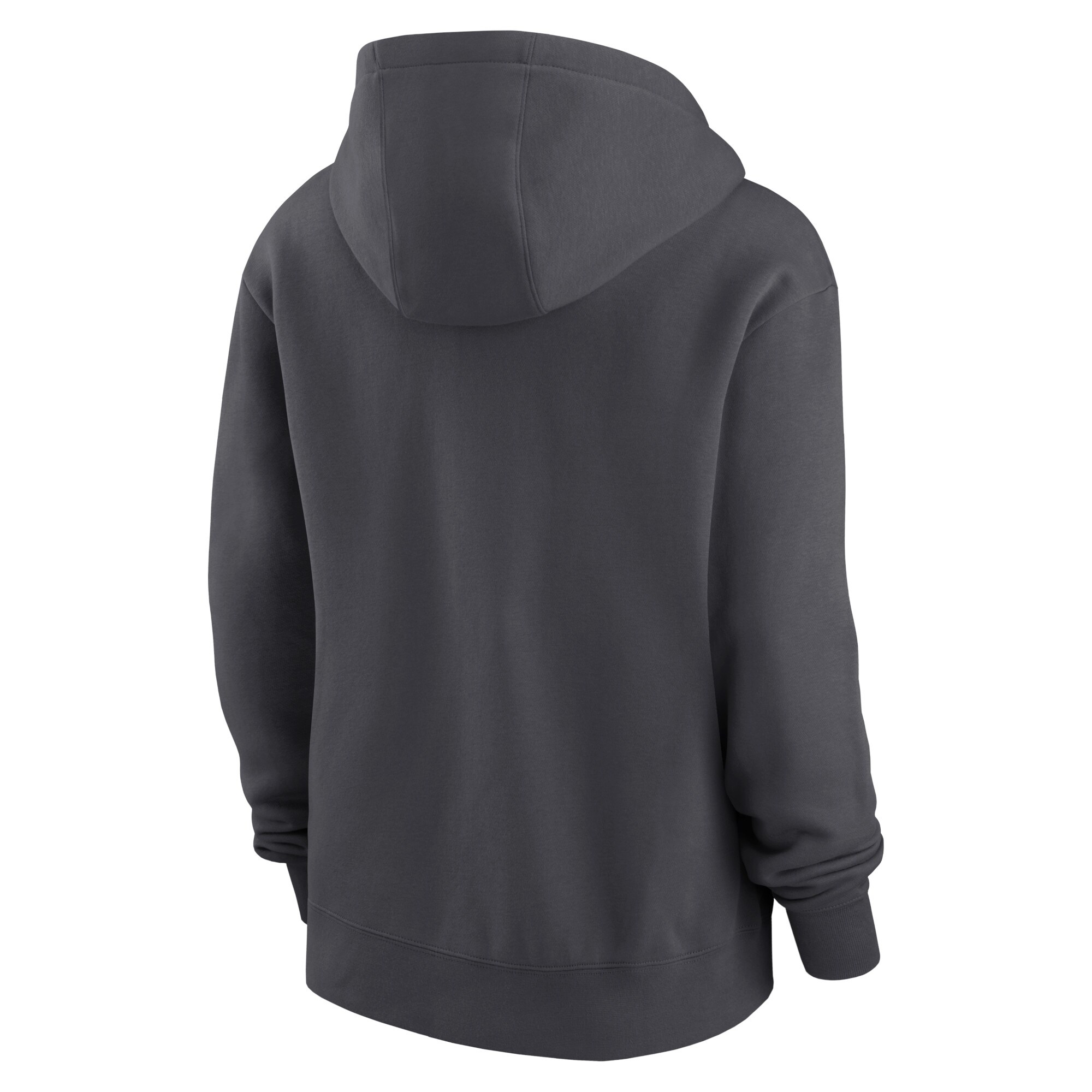 Kansas City Chiefs Women's 2023 AFC Champions Locker Room Trophy Collection Pullover Hoodie - Anthracite