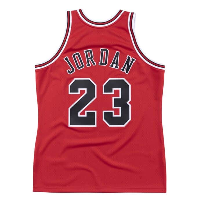Authentic Jersey Chicago Bulls 1996-97 Michael