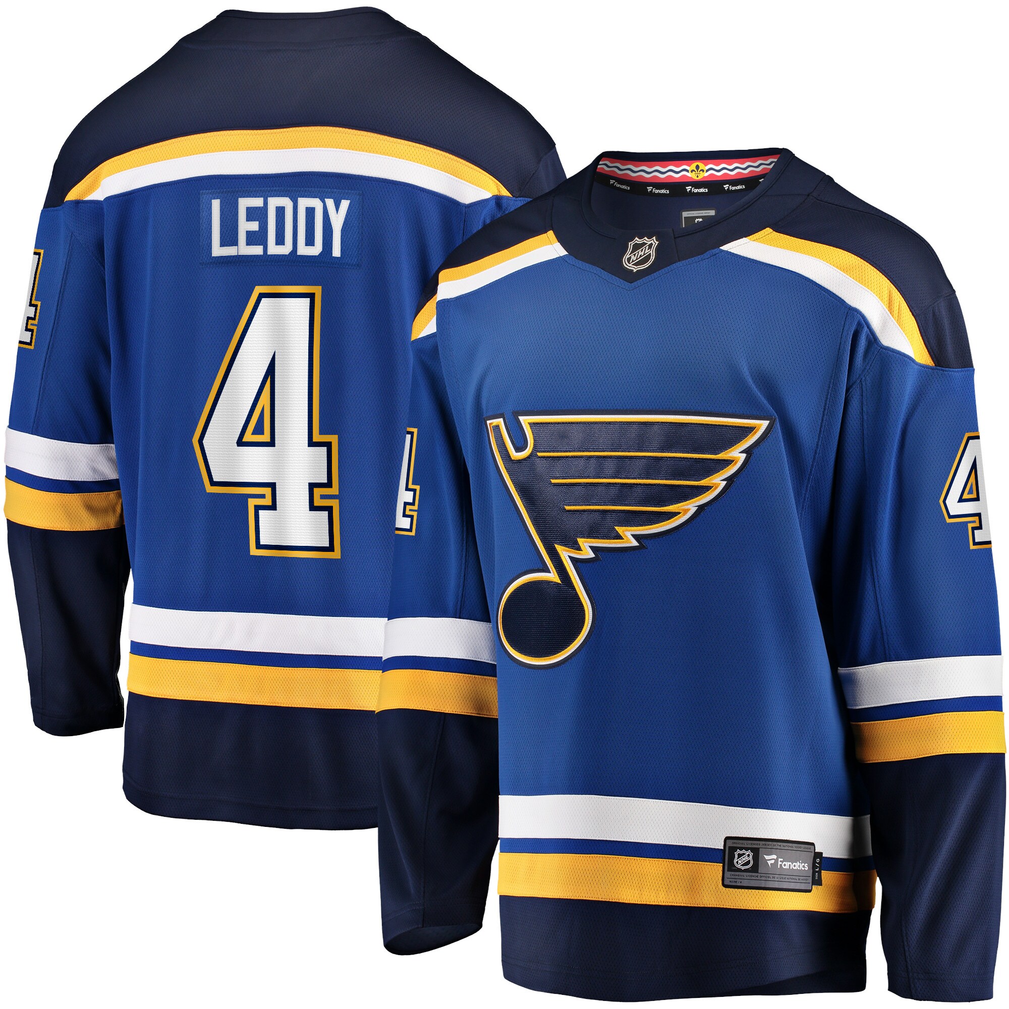 Nick Leddy St.Louis Blues Home Breakaway Player Jersey - Blue