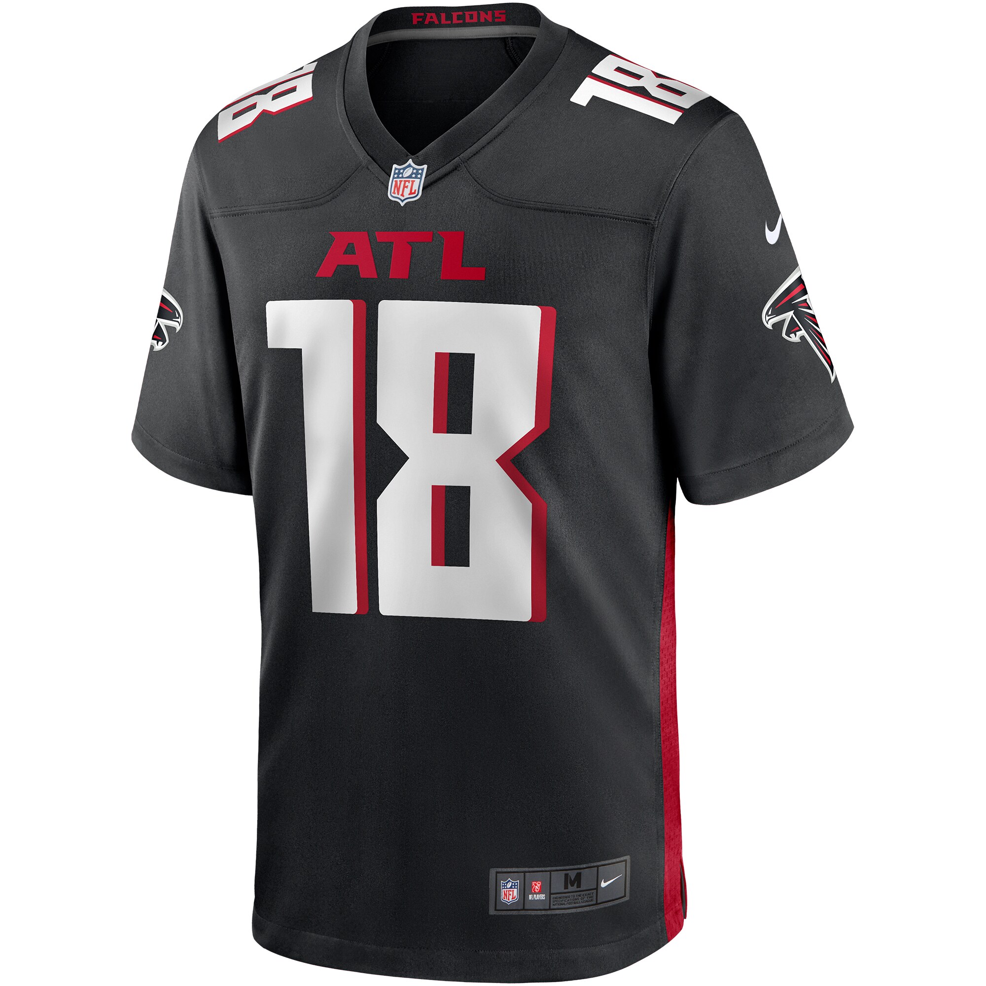 Calvin Ridley Atlanta Falcons Game Player Jersey - Black