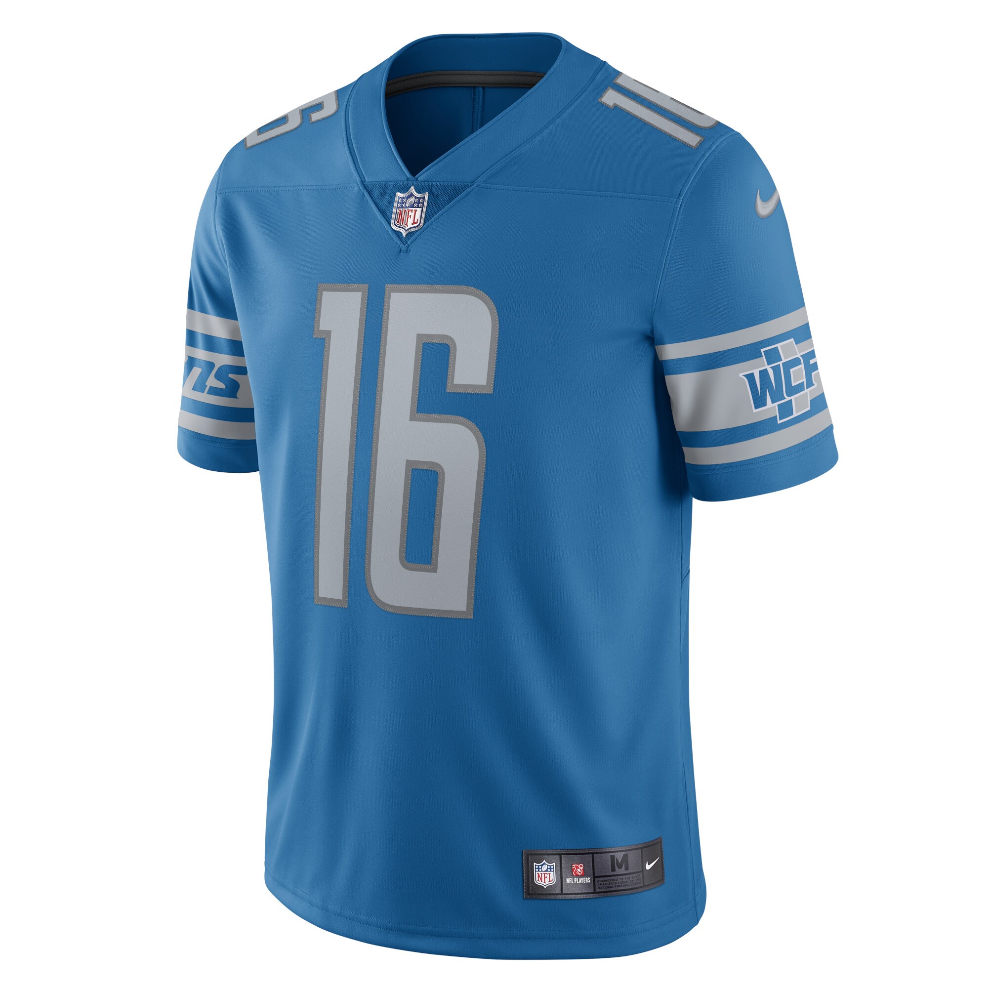 Jared Goff Detroit Lions  Vapor Limited Jersey - Blue
