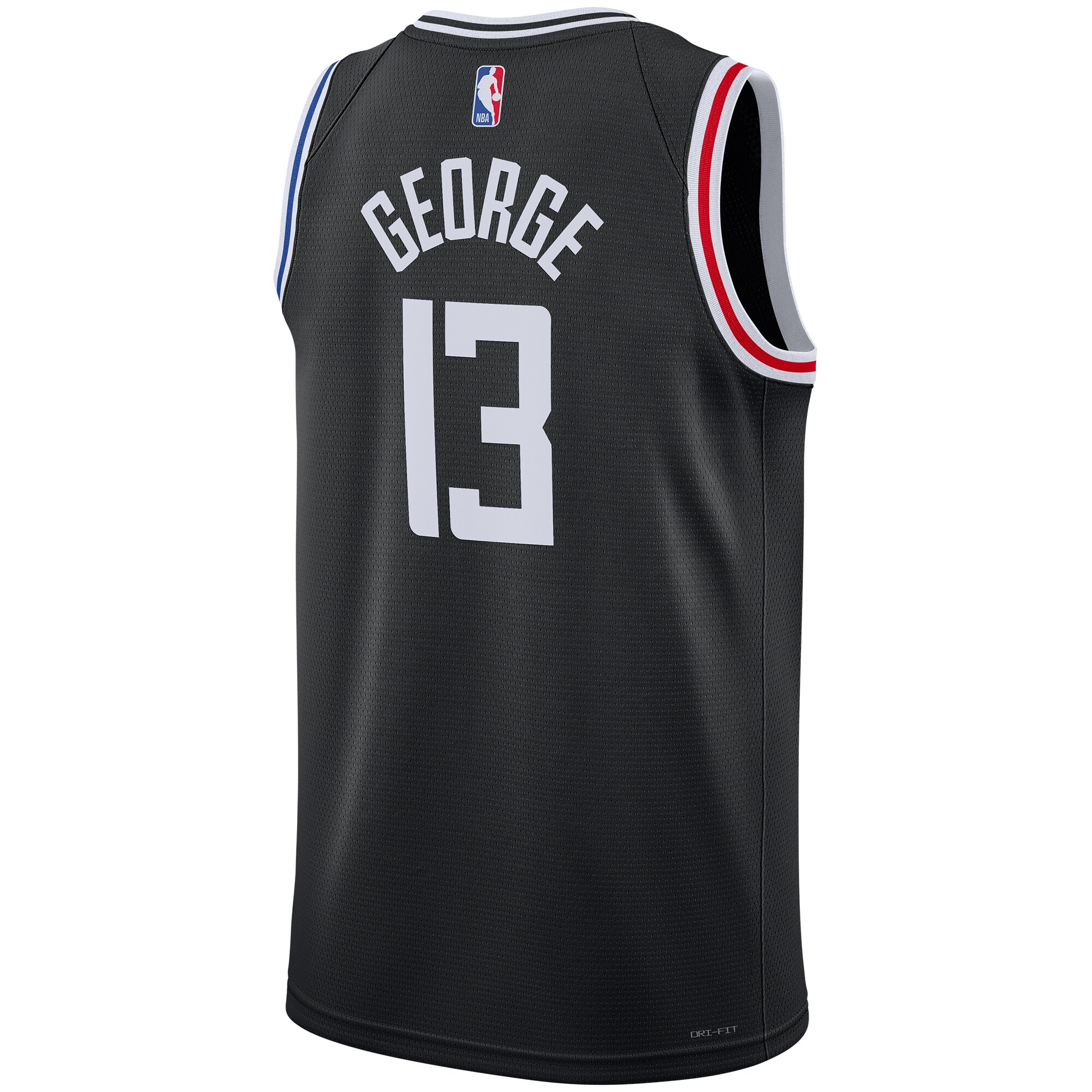 Paul George LA Clippers Unisex 2022/23 Swingman Jersey - City Edition - Black