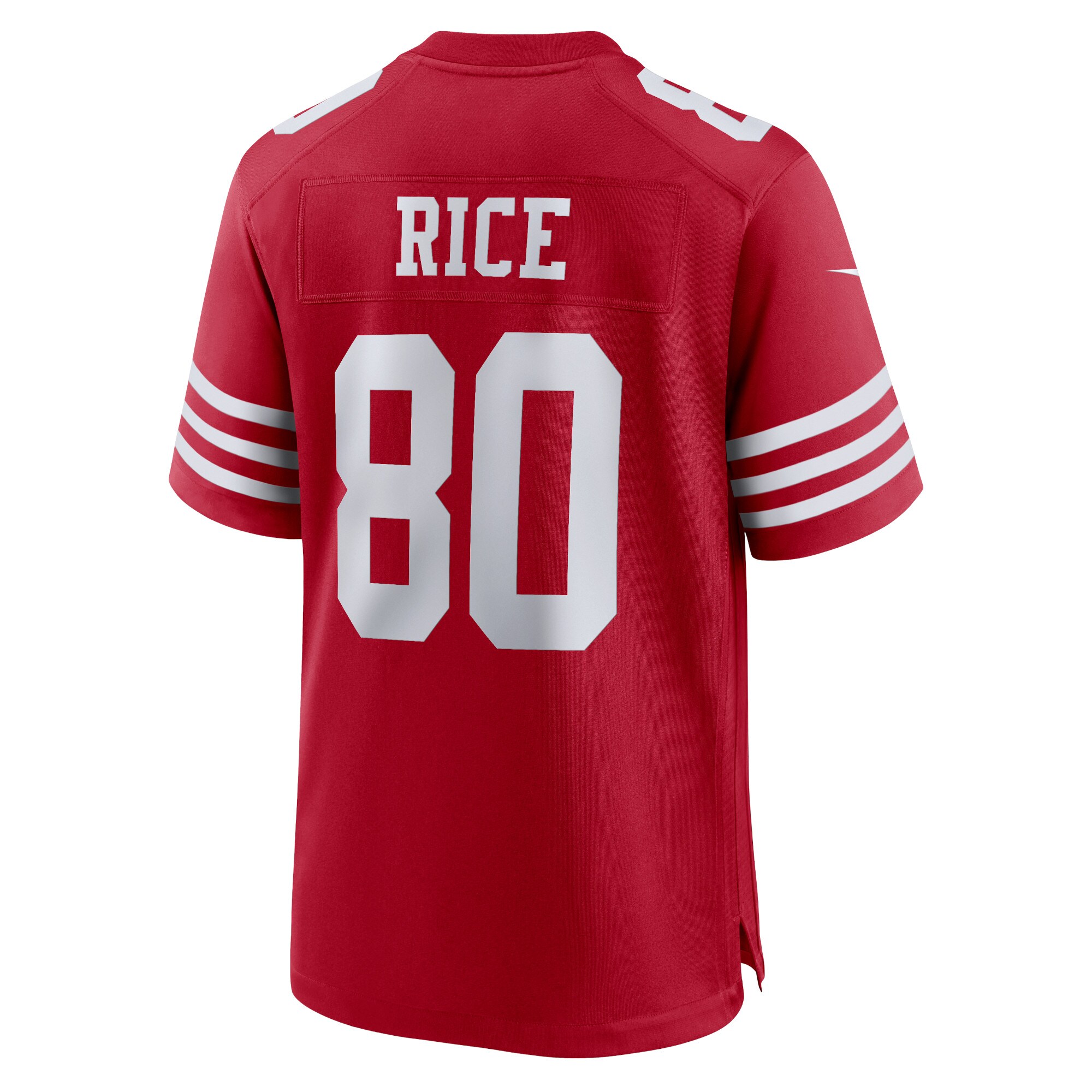 Jerry Rice San Francisco 49ers Retired Team Player Game Jersey - Scarlet
