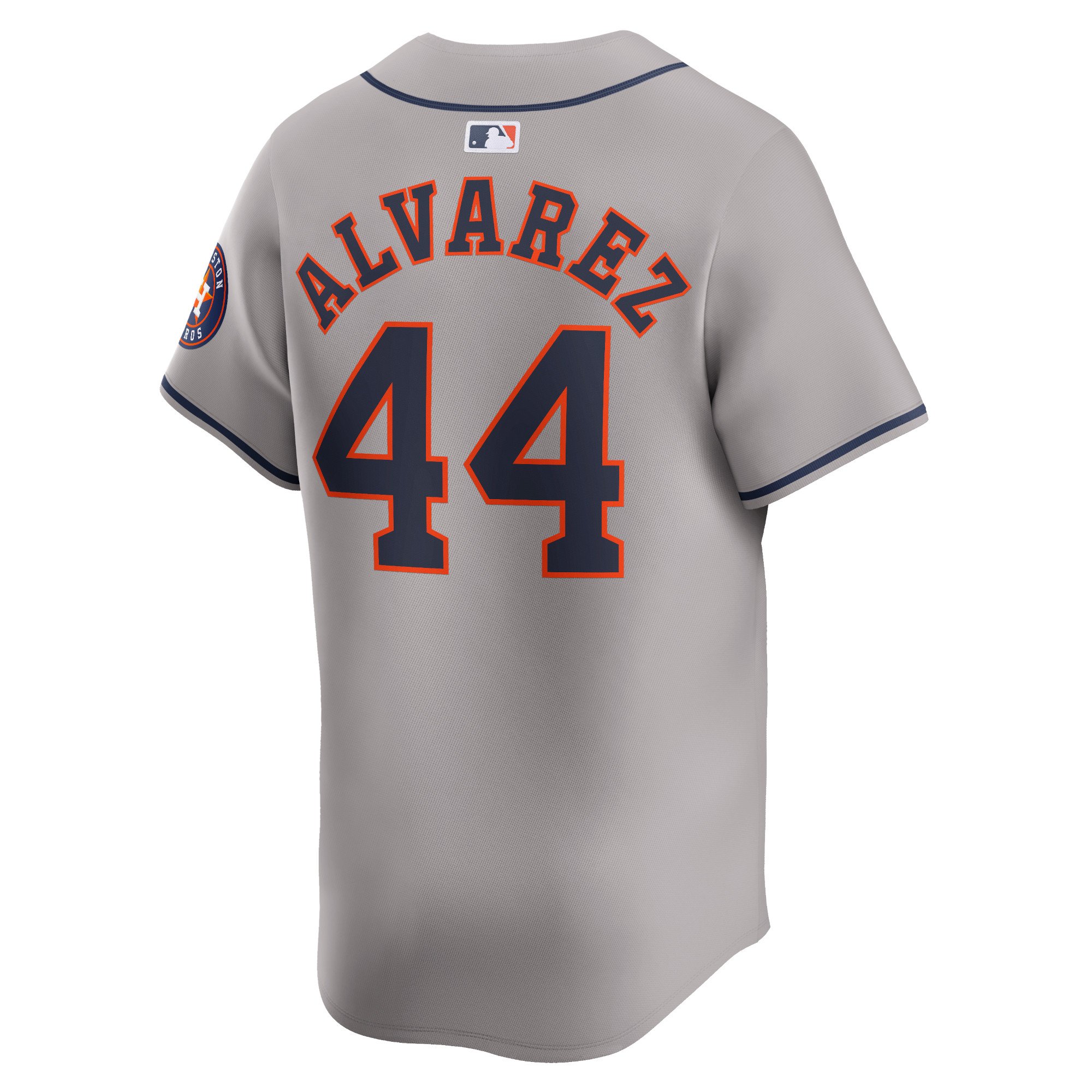 Men's Houston Astros Yordan Alvarez  Gray Away Limited Player Jersey