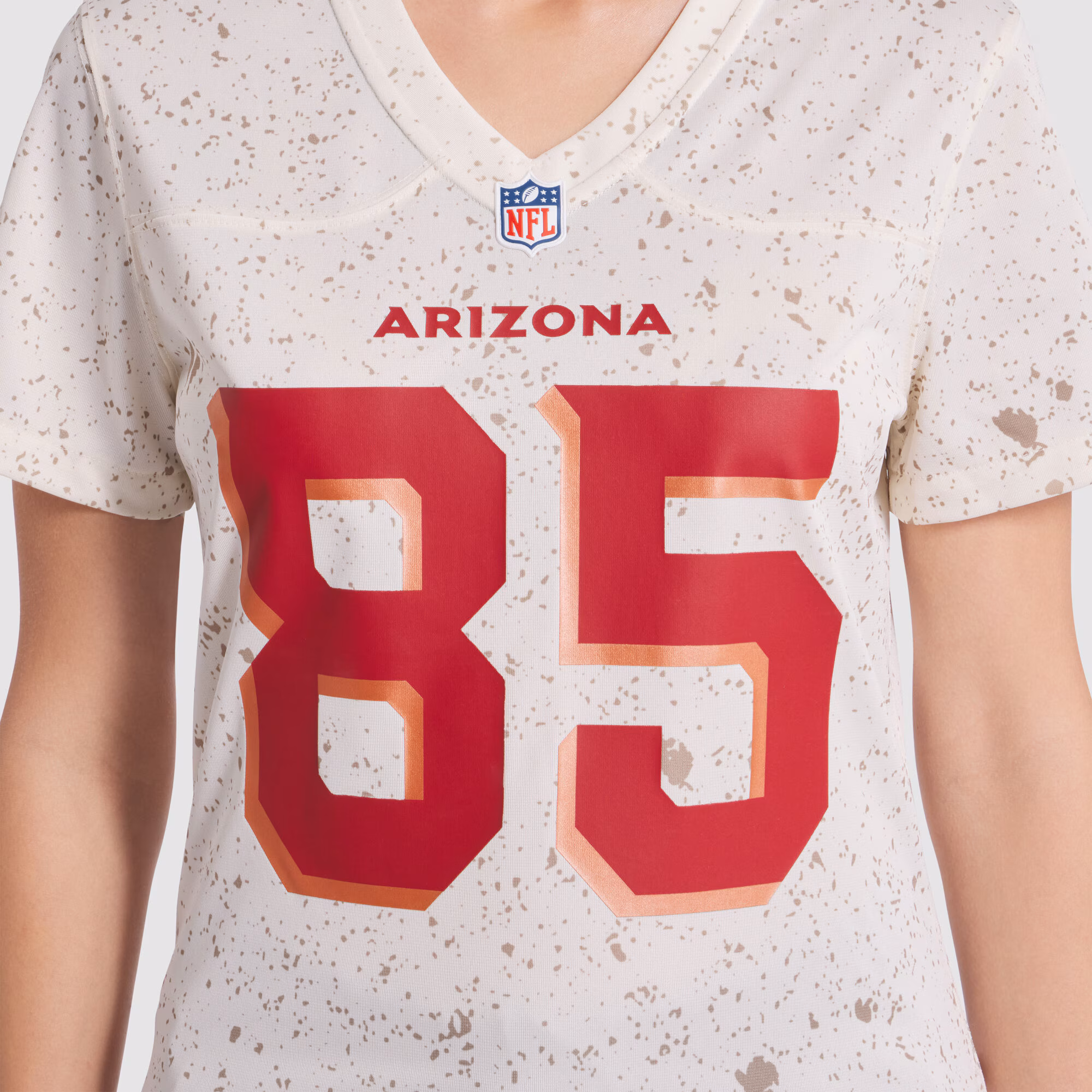 Trey McBride #85 Arizona Cardinals Women's 2025 Rivalries Collection Game Jersey - Natural