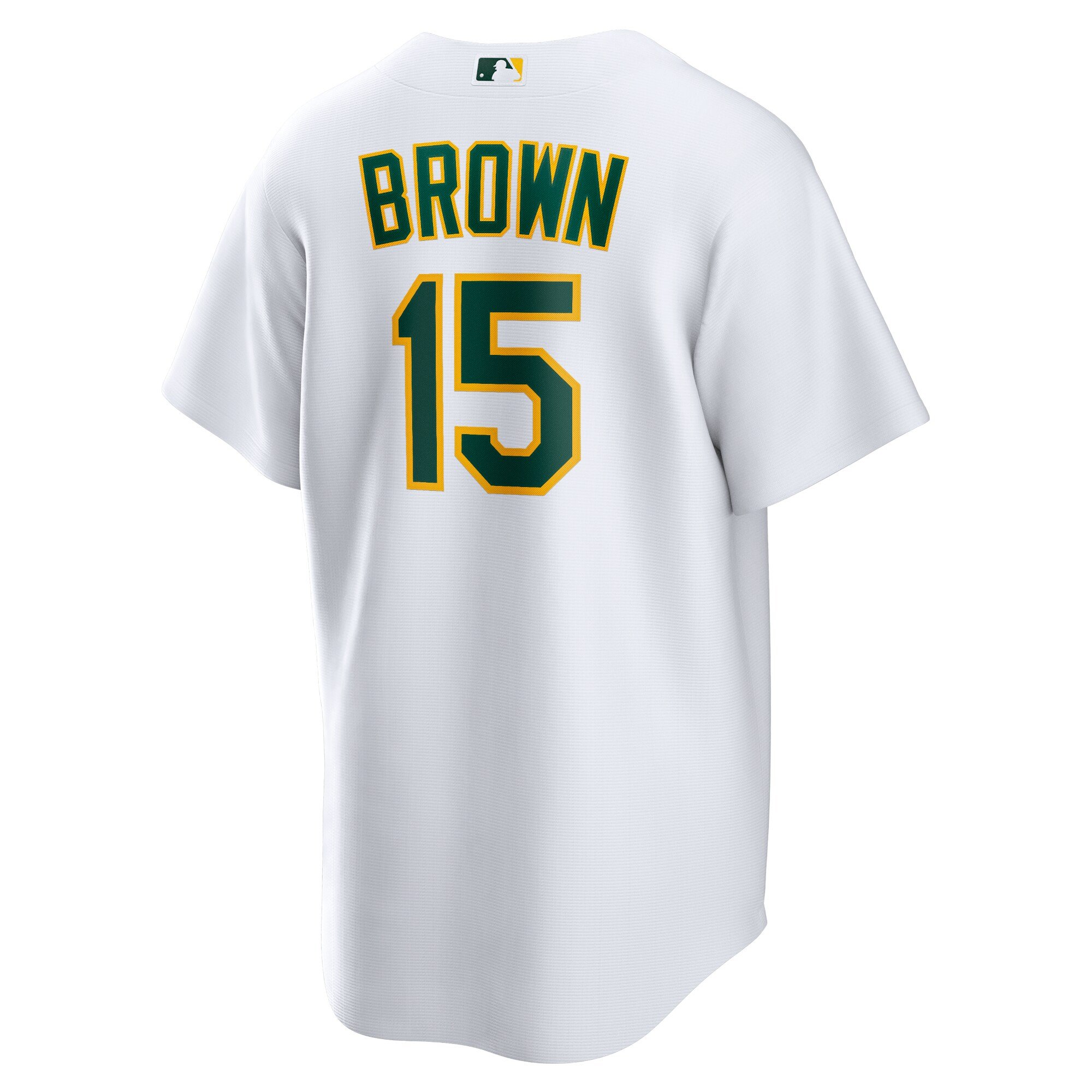 Men's Oakland Athletics Seth Brown  White Home Replica Jersey