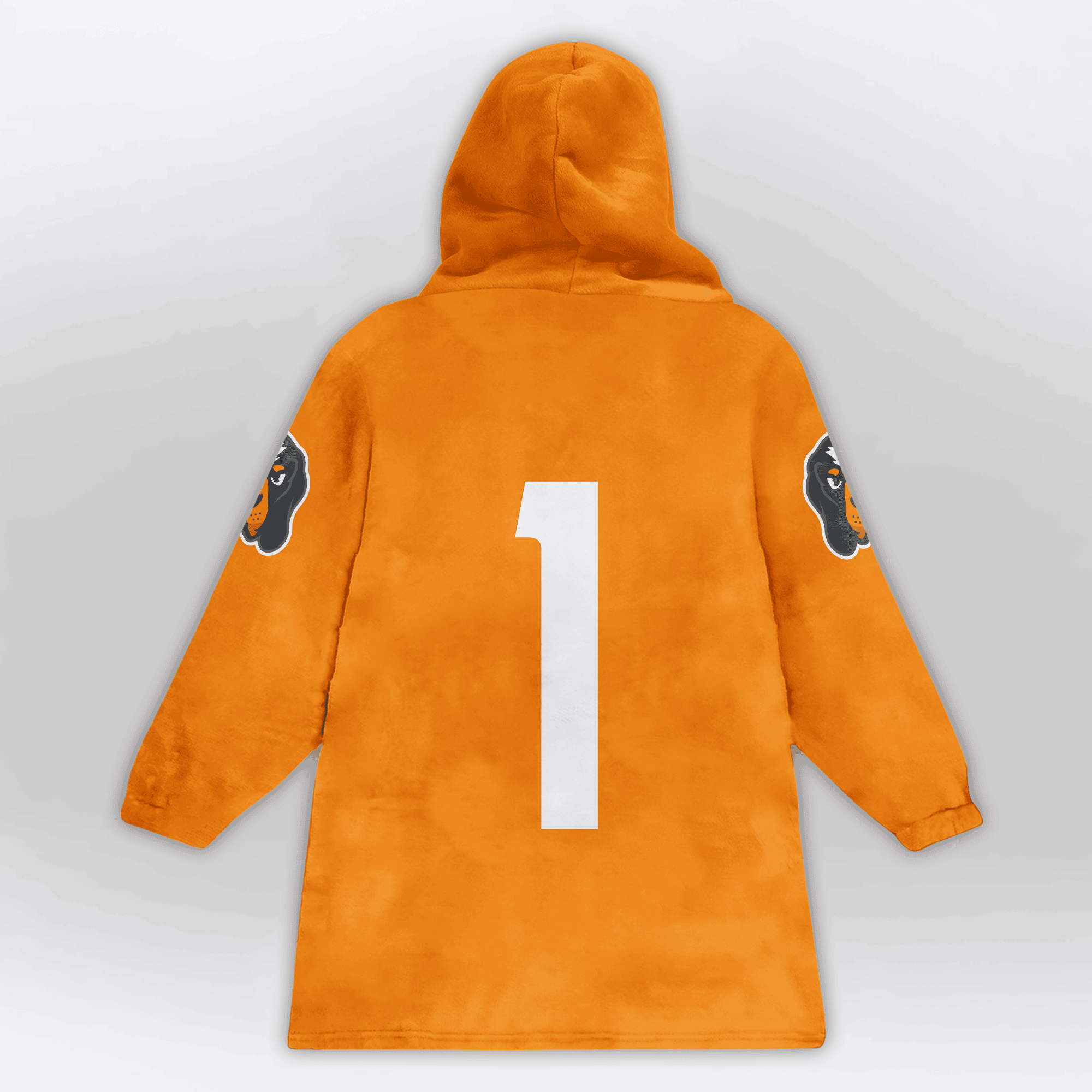 Kid 1 Tennessee Football Unisex Blanket Hoodie